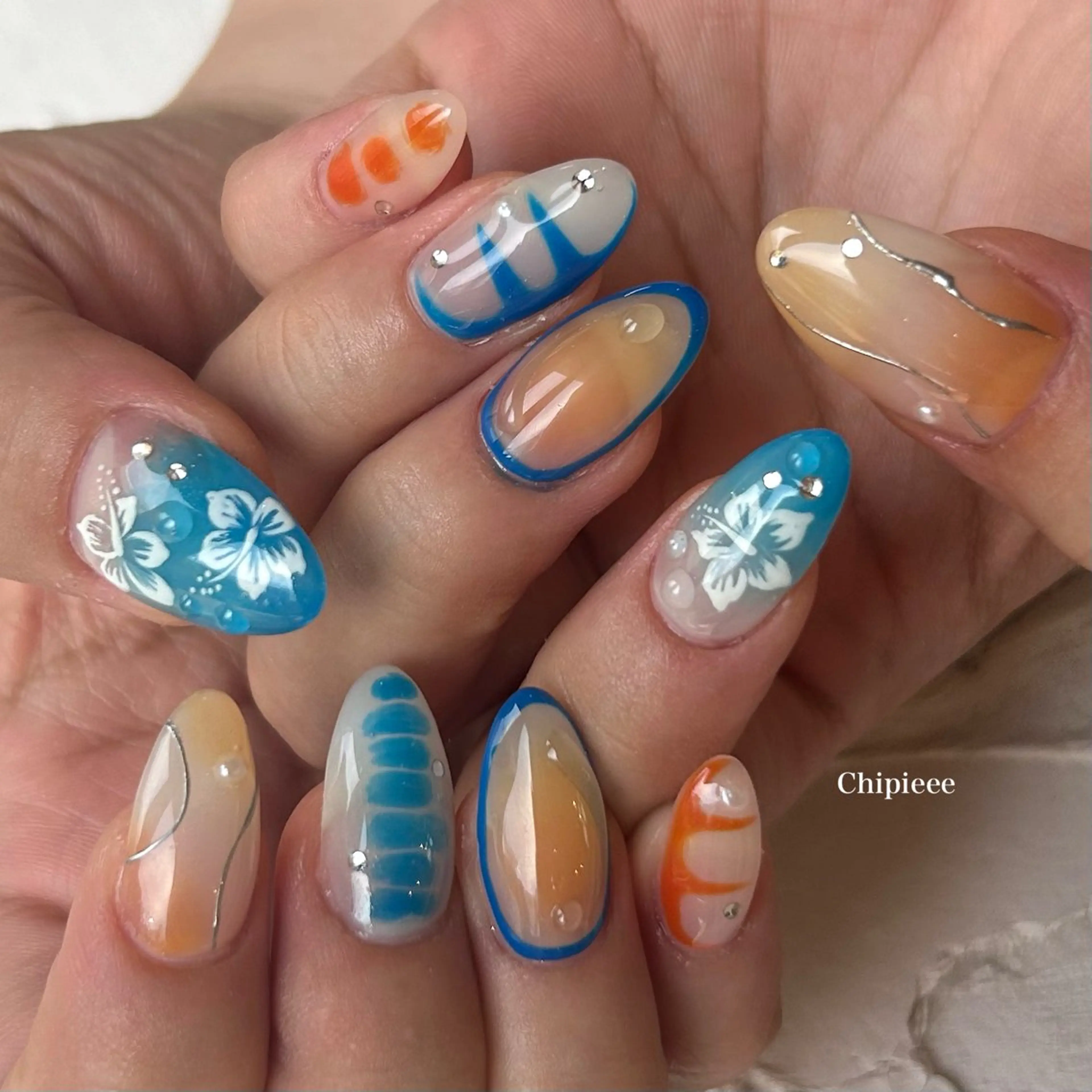 ネイル ハンドネイル Chipieee manamiのネイルデザイン
