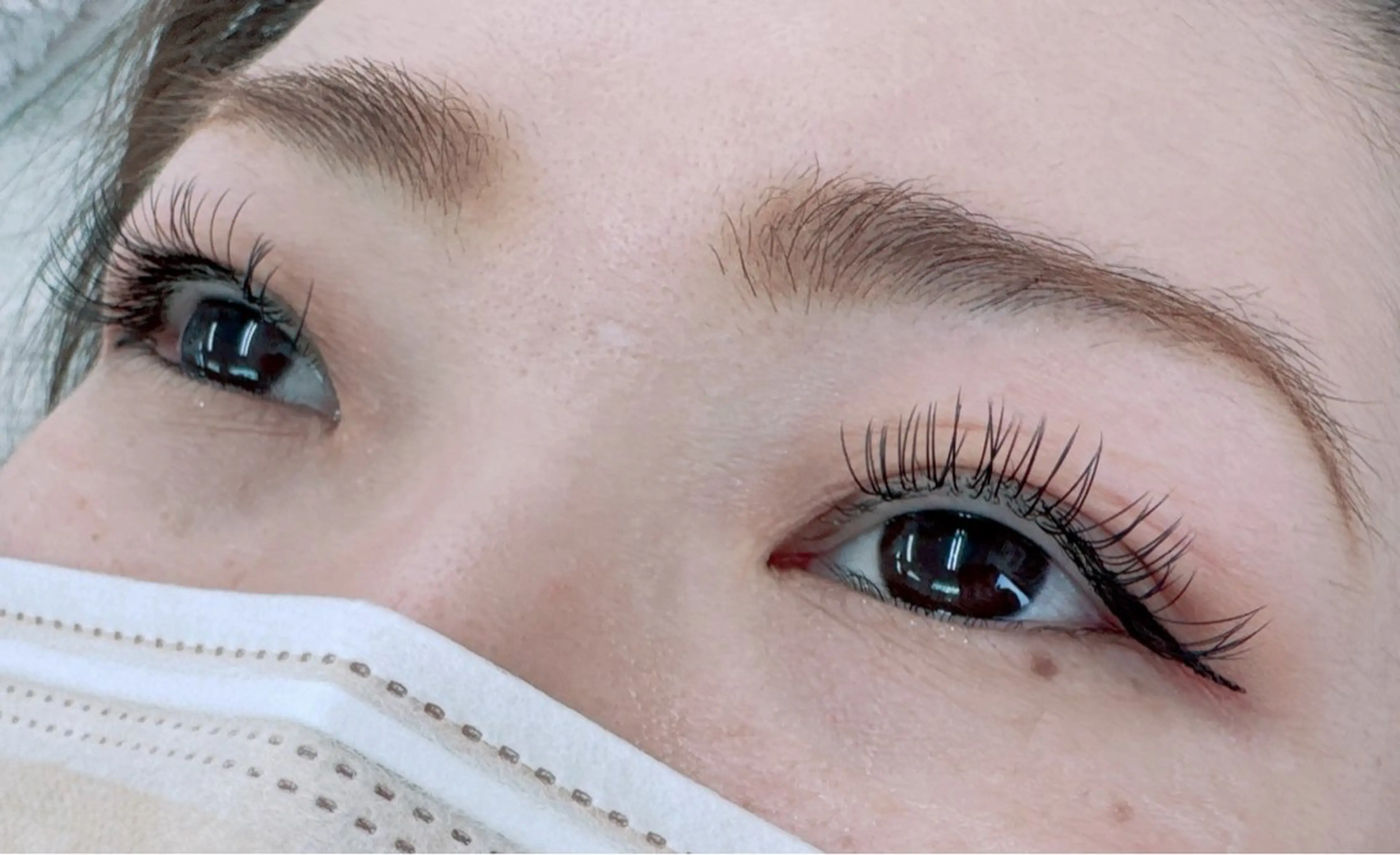 マツエク・マツパ フラットラッシュ マツエク エクシアホワイト高崎 小林のマツエク・マツパデザイン