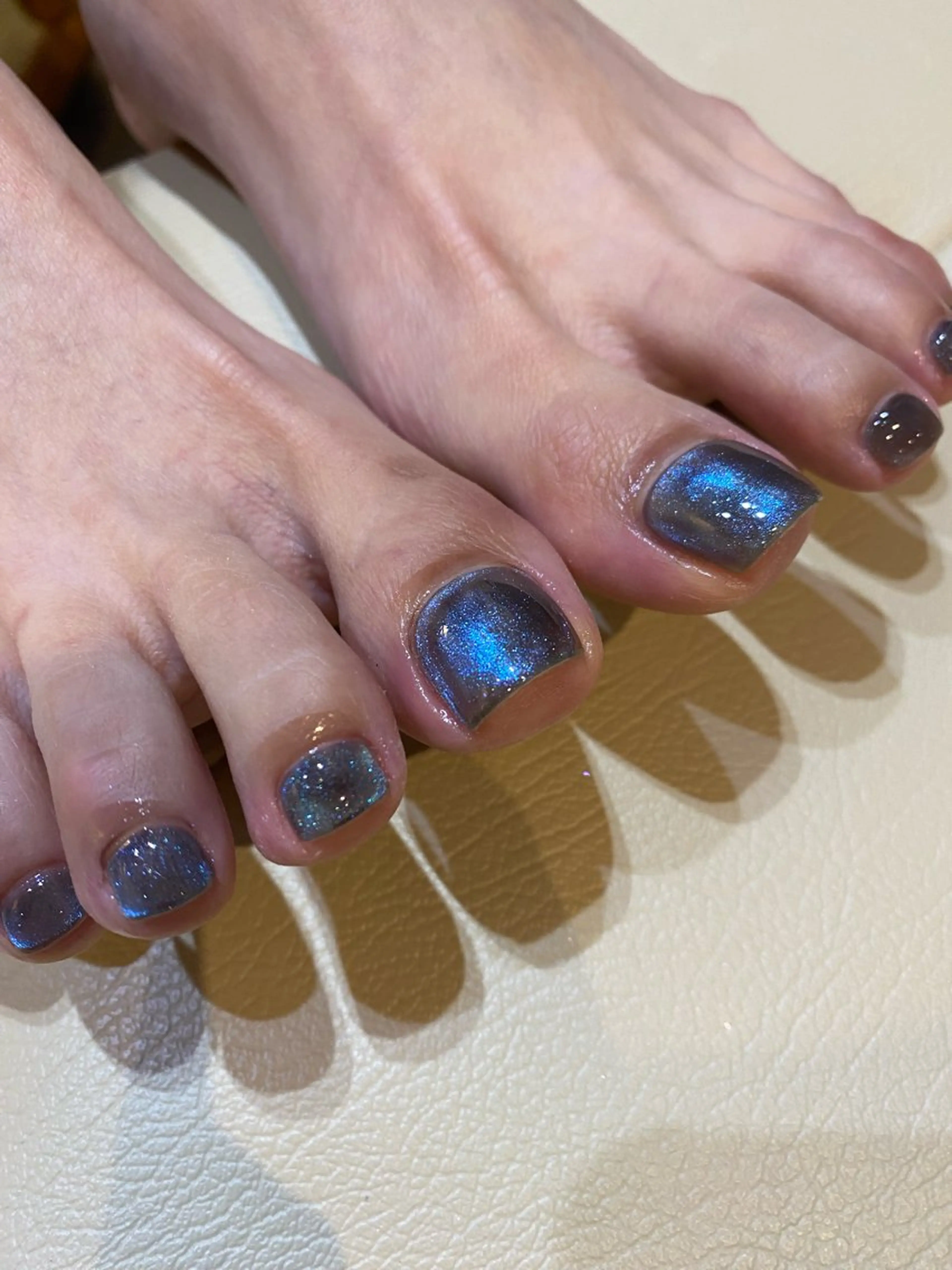 ネイル マグネットネイル ワンカラーネイル Yumiシンプル 広尾→銀座のネイルデザイン