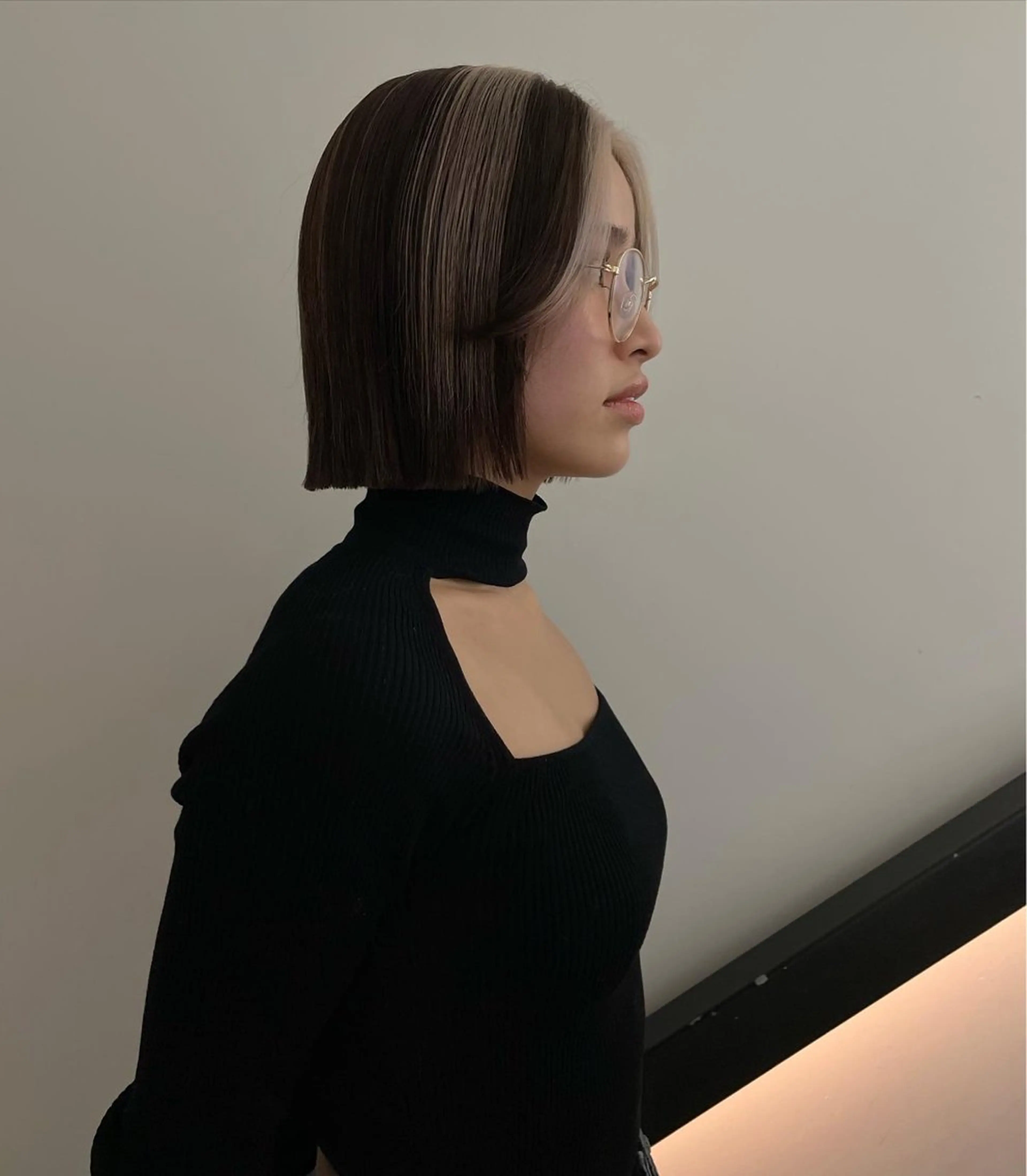 ミディアム カラー デザインカラー ヘアカラー hair&nail ☯️アイリ☯️のネイルデザイン