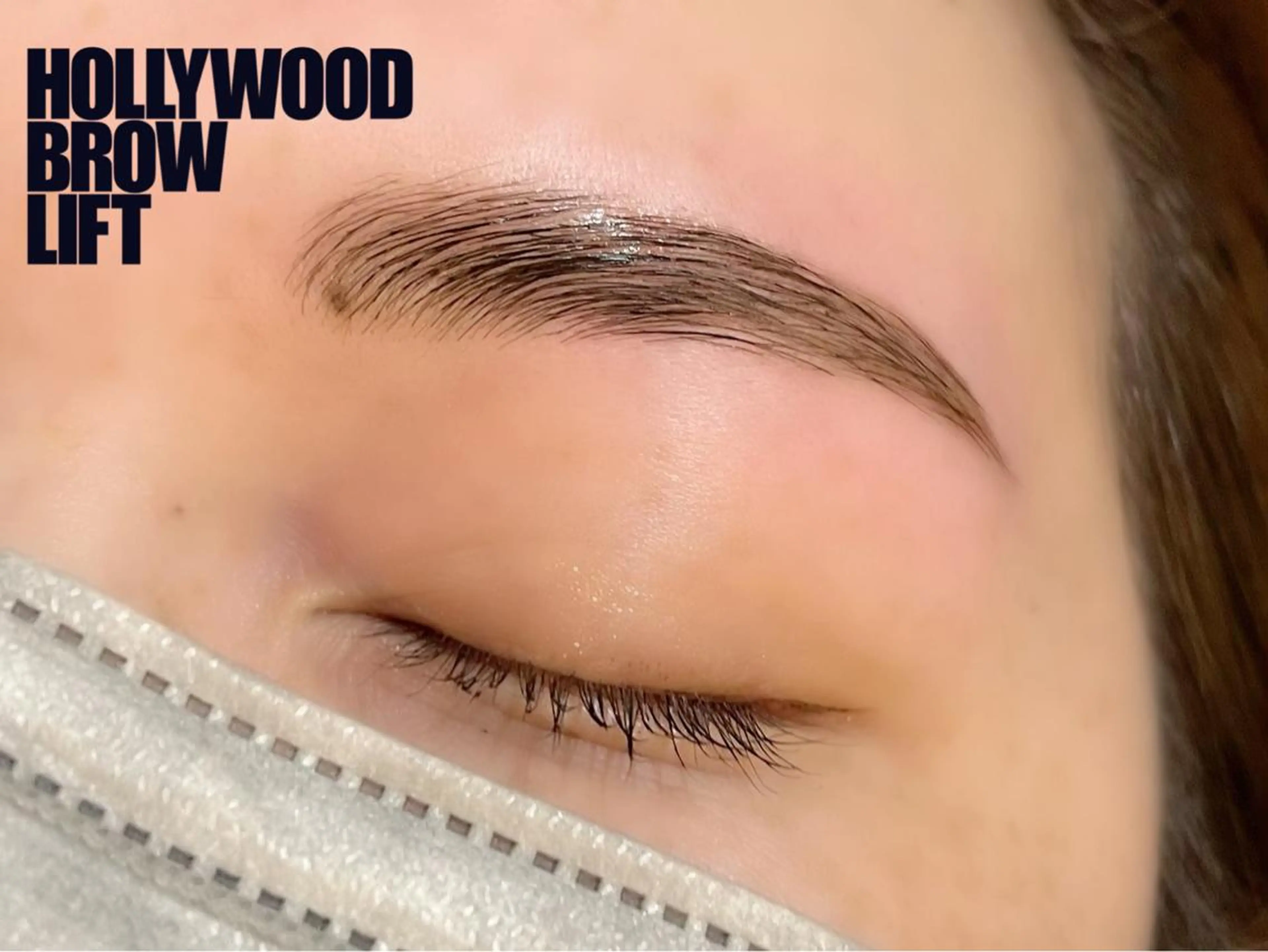 アイブロウ ハリウッドブロウリフト 荒木 香のマツエク・マツパデザイン
