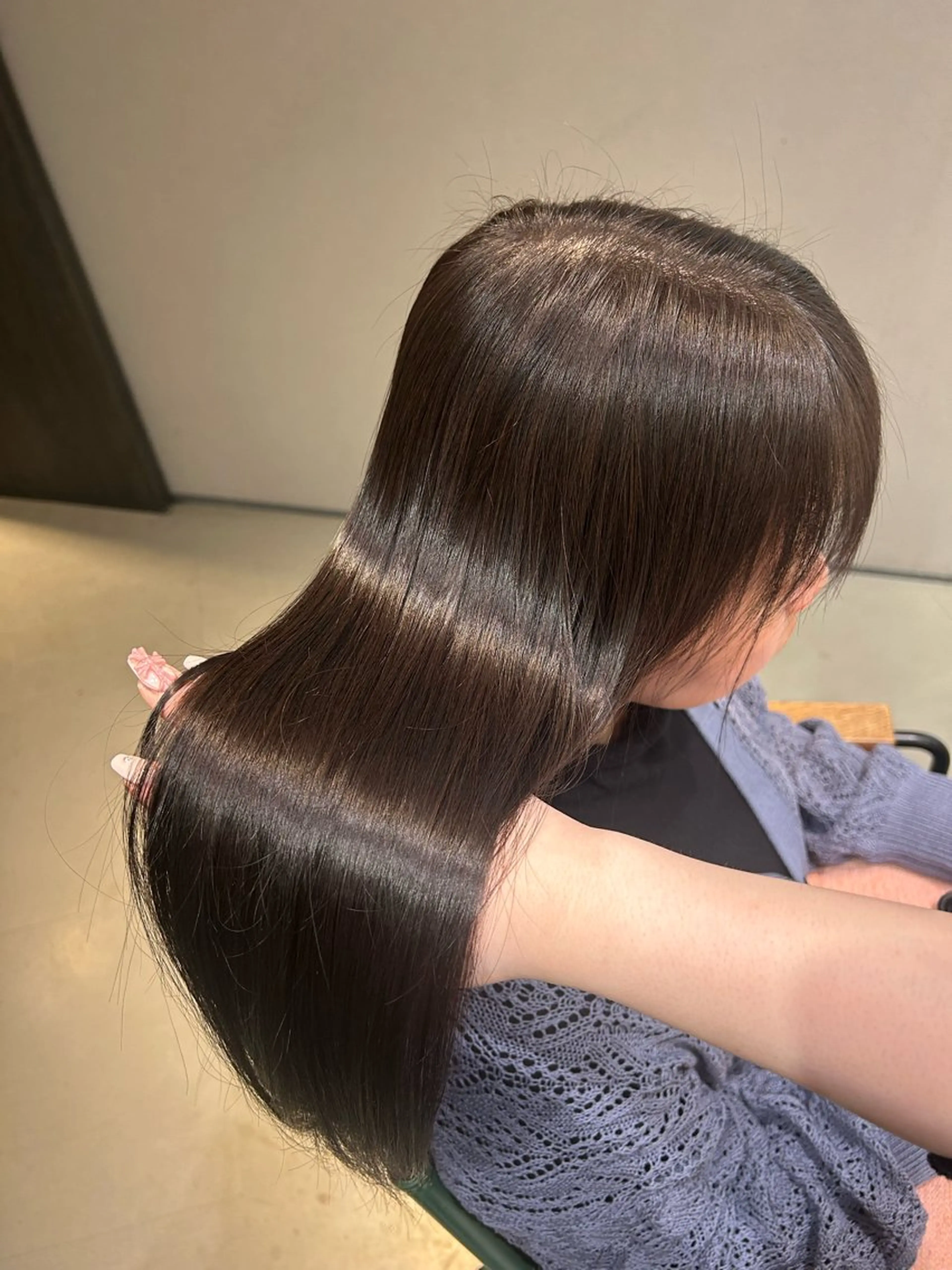 ロング カラー ブラウンカラー ヘアカラー トリートメント ウノプリール茶屋町店所属・Hotaru/梅田 /茶屋町のヘアスタイル