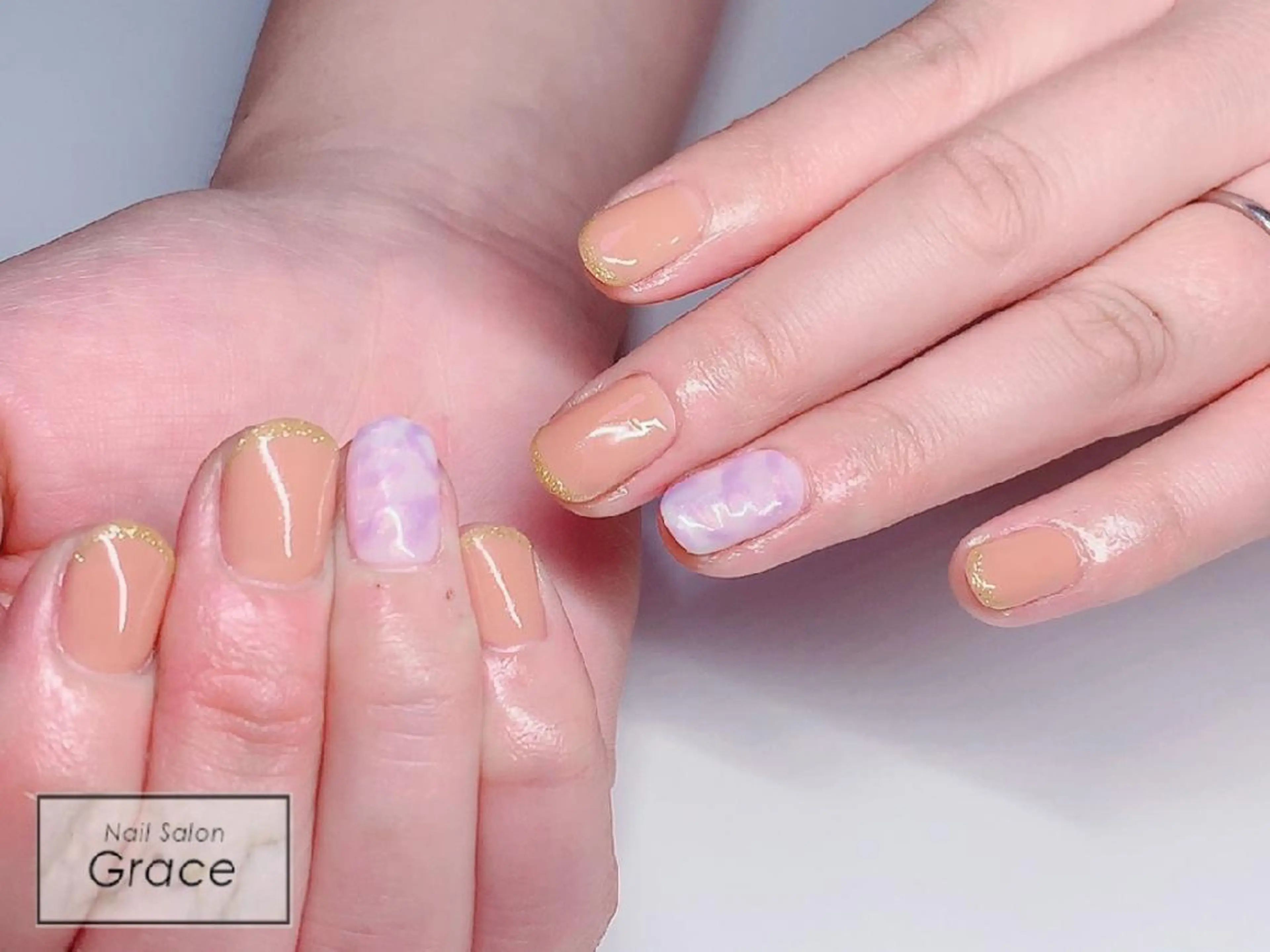 ショート ネイル Nail&Eye Graceのマツエク・マツパデザイン