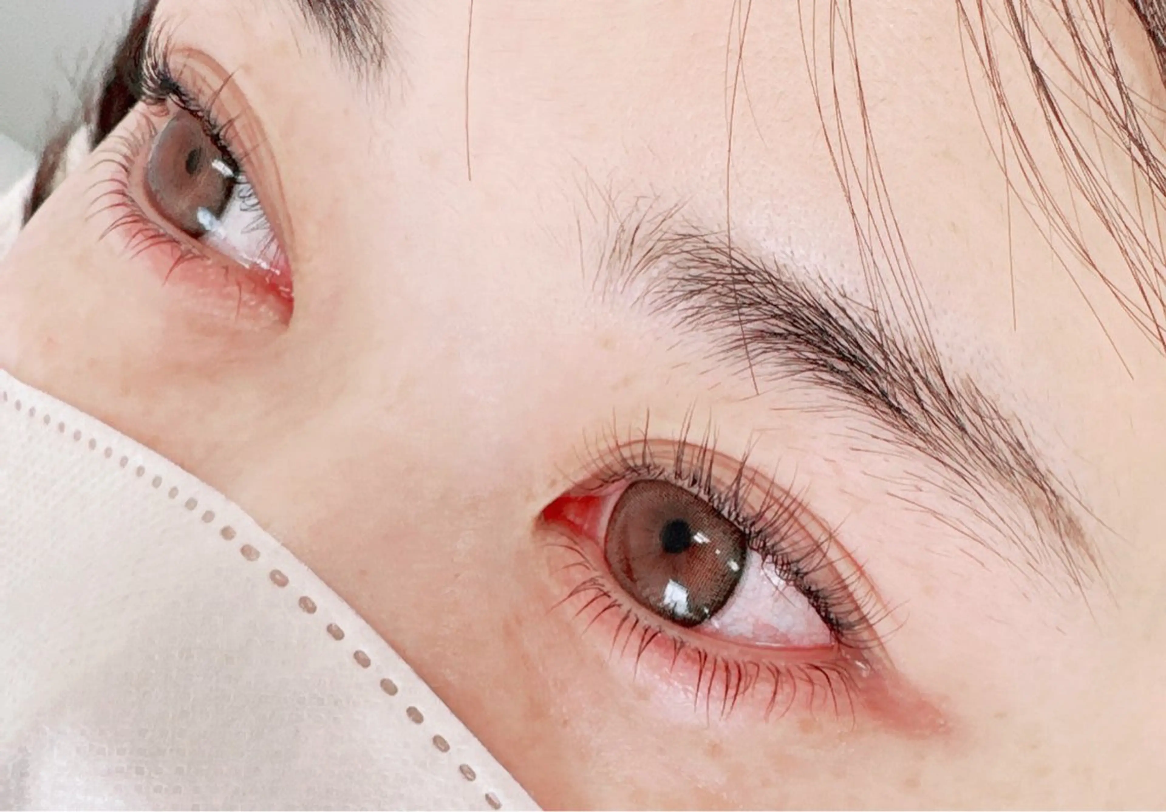 マツエク・マツパ まつげパーマ 下まつげエクステ マツパ エクシアホワイト高崎 小林のマツエク・マツパデザイン