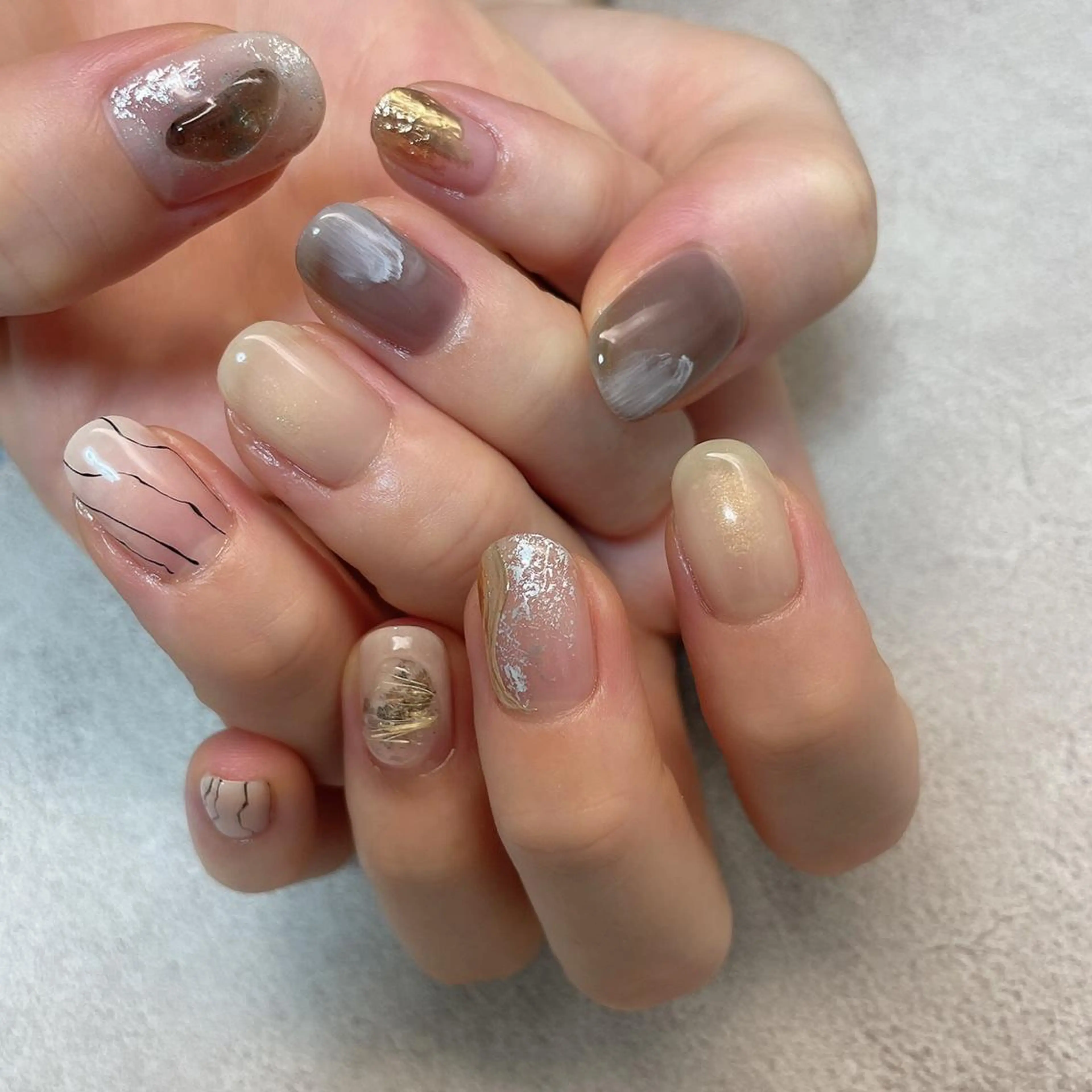 ネイル ハンドネイル lilbondir. chiharuのネイルデザイン