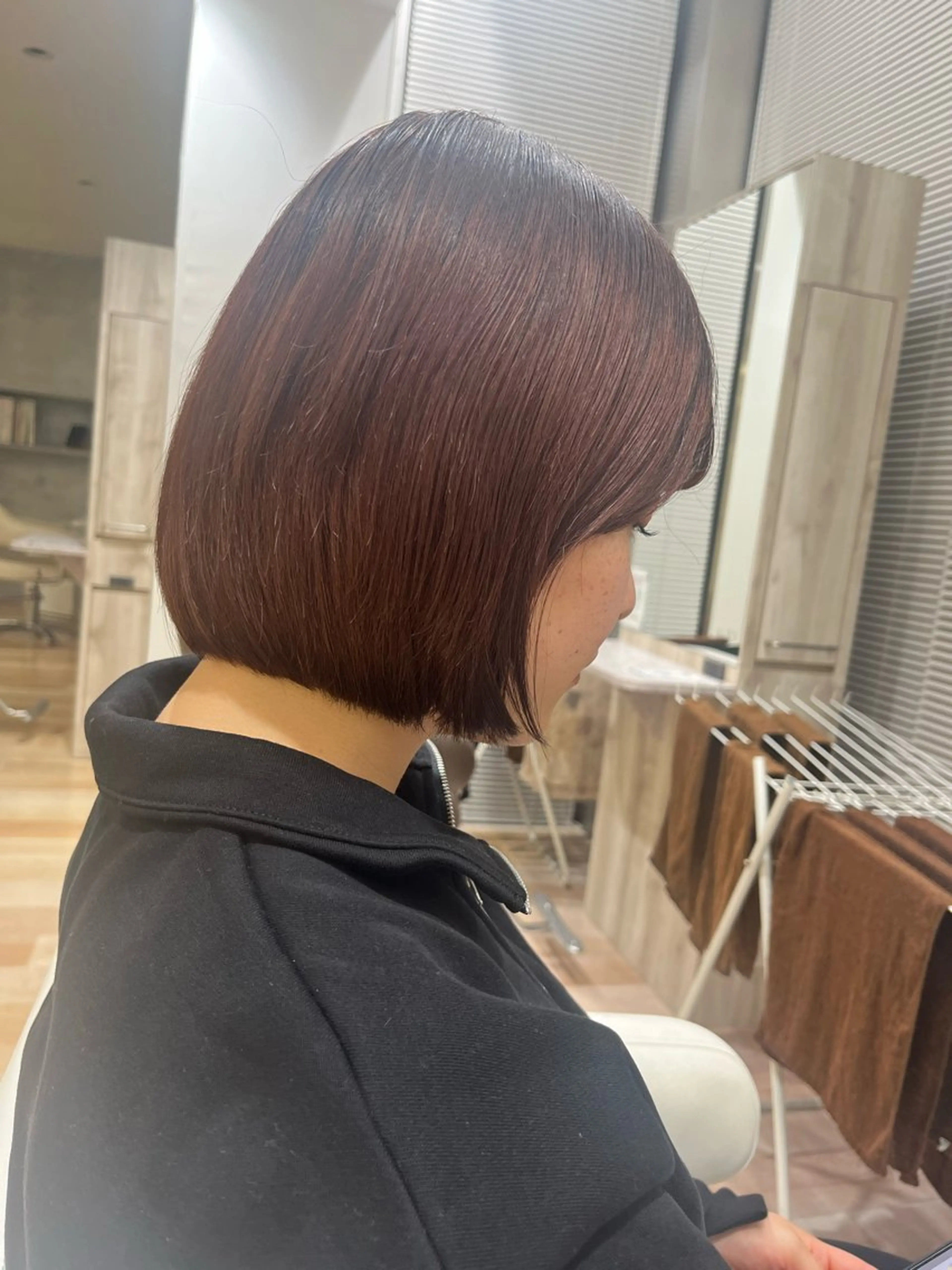 ミディアム 大人かわいい lobec/田代のヘアスタイル