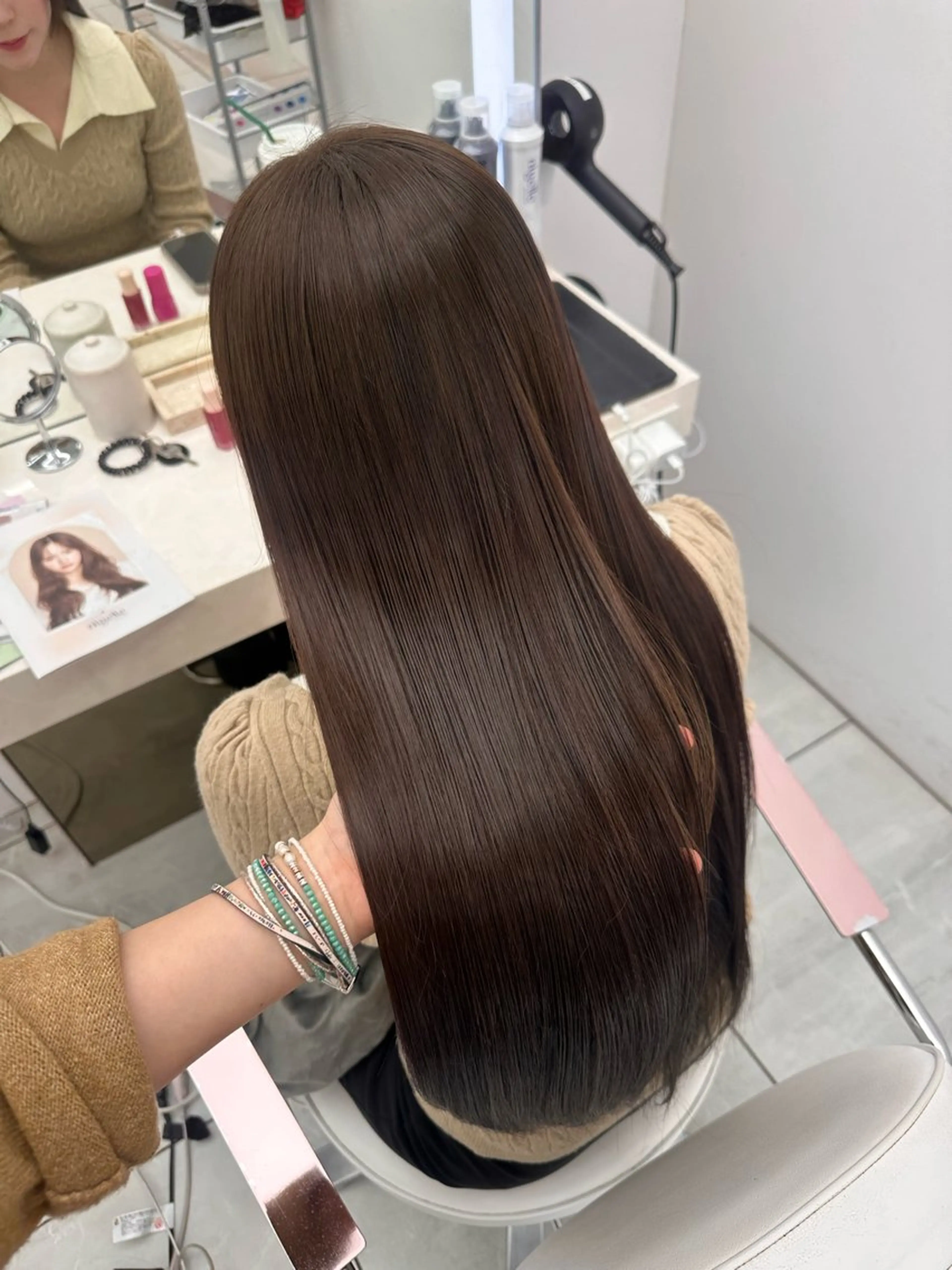 【4月限定20%off✨】プレミアムケアカラー&最高峰内部補修力COA酸熱トリートメントの写真