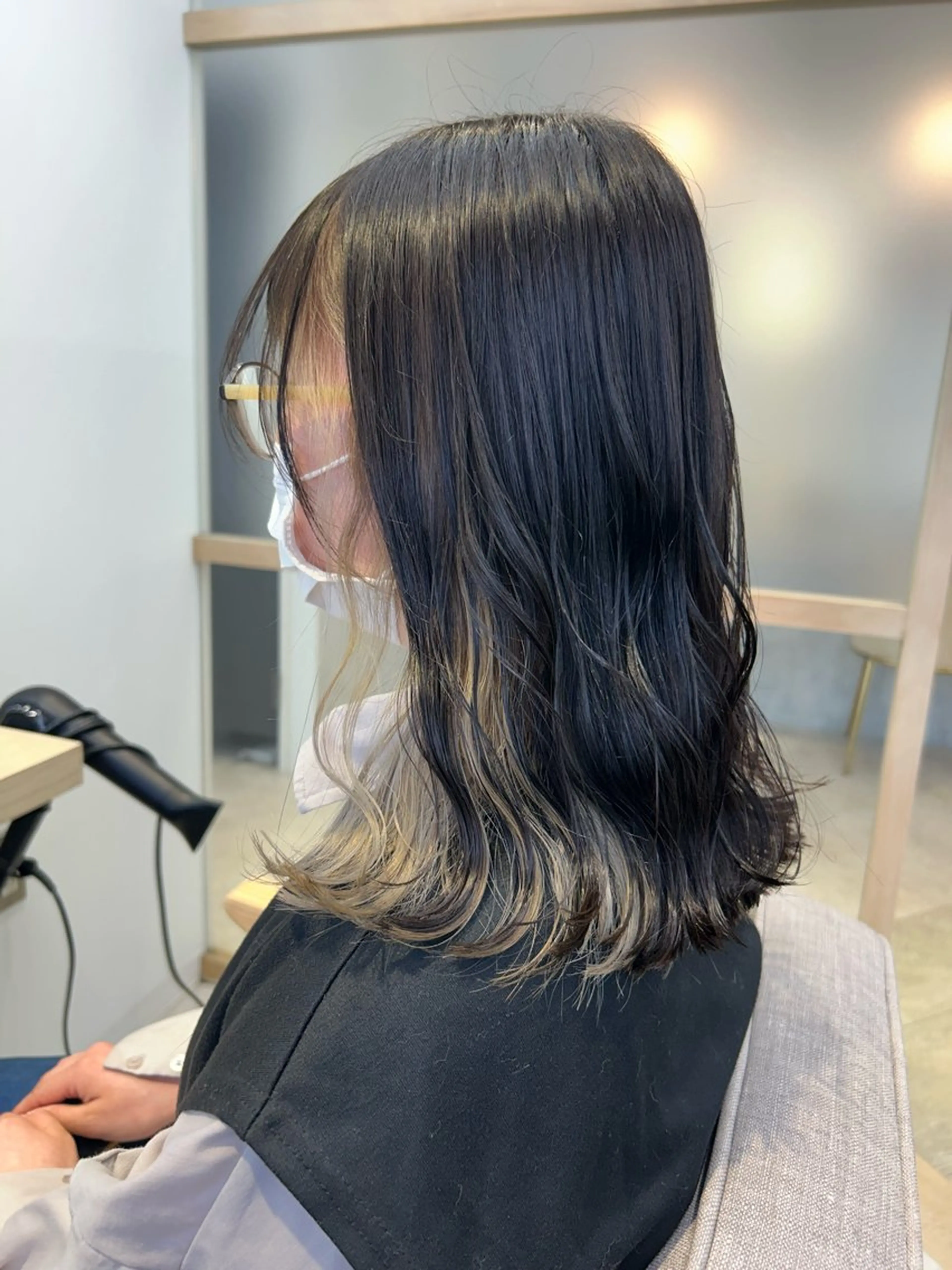 セミロング ヘアカラー トリートメント 🍀秋山 桃子🍀のヘアスタイル