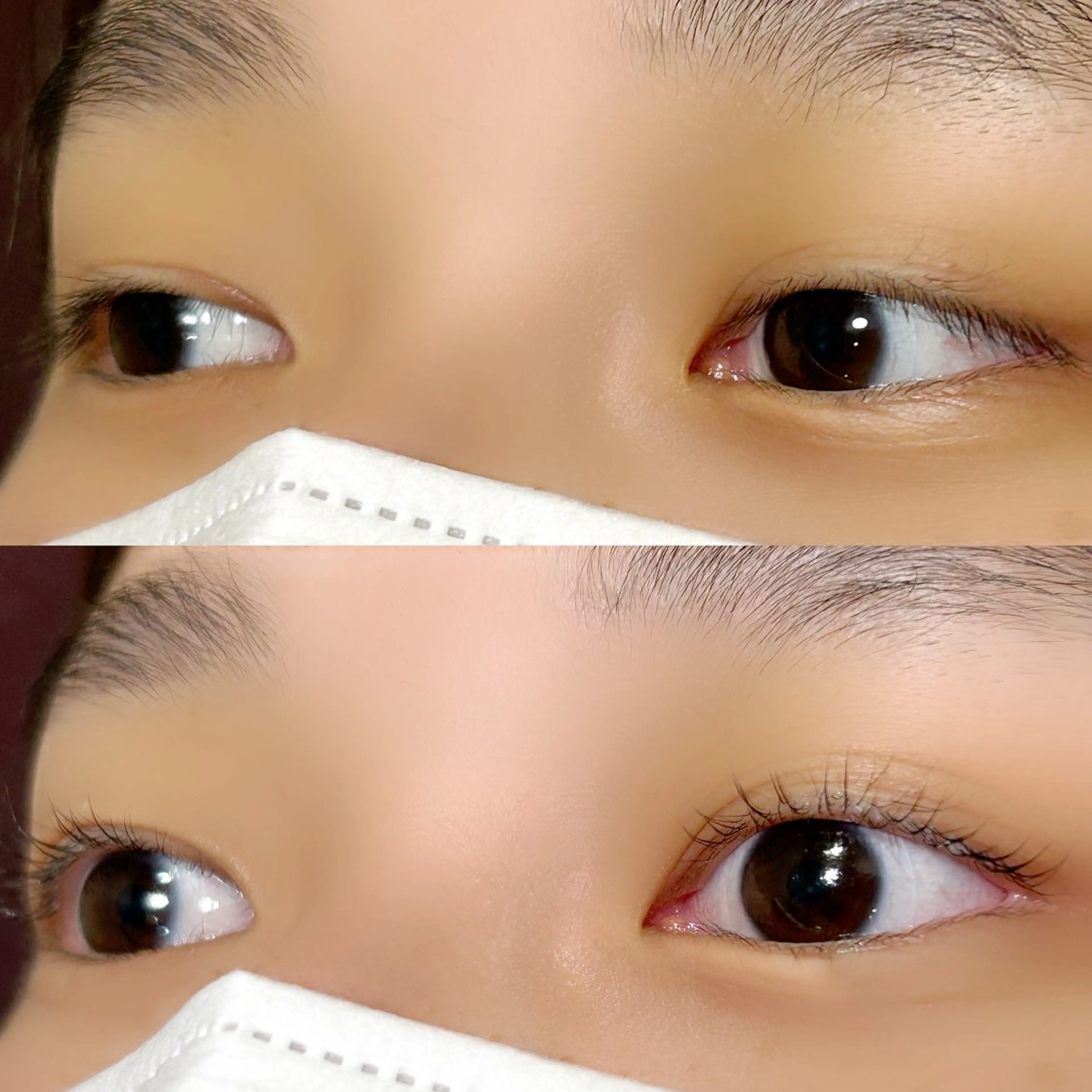 マツエク・マツパ 一重×まつ毛パーマ 💛🌼こんどう ひなた🐥⸒のマツエク・マツパデザイン