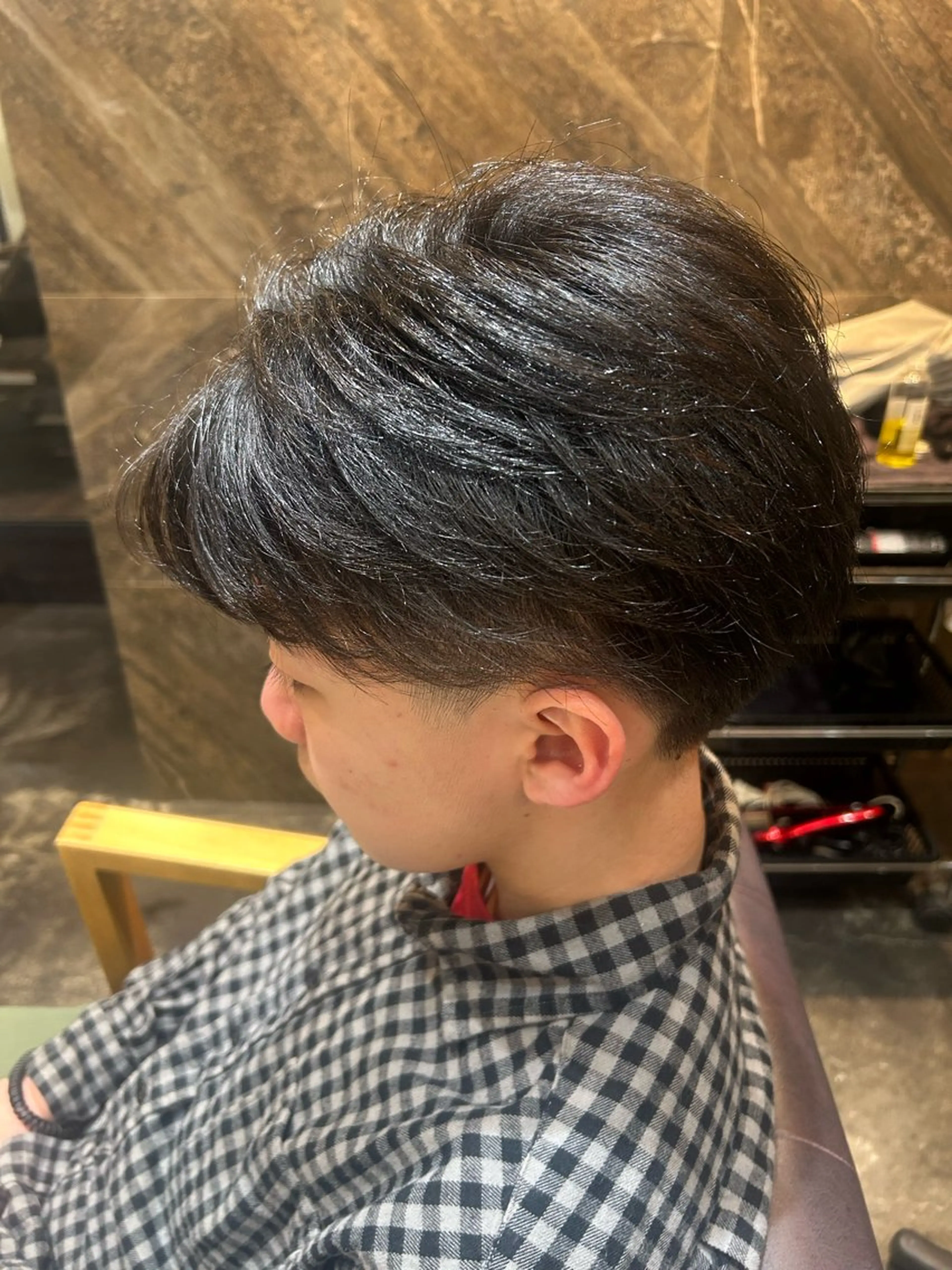 ヘアアレンジ メンズ カット 松波 慧太のヘアスタイル