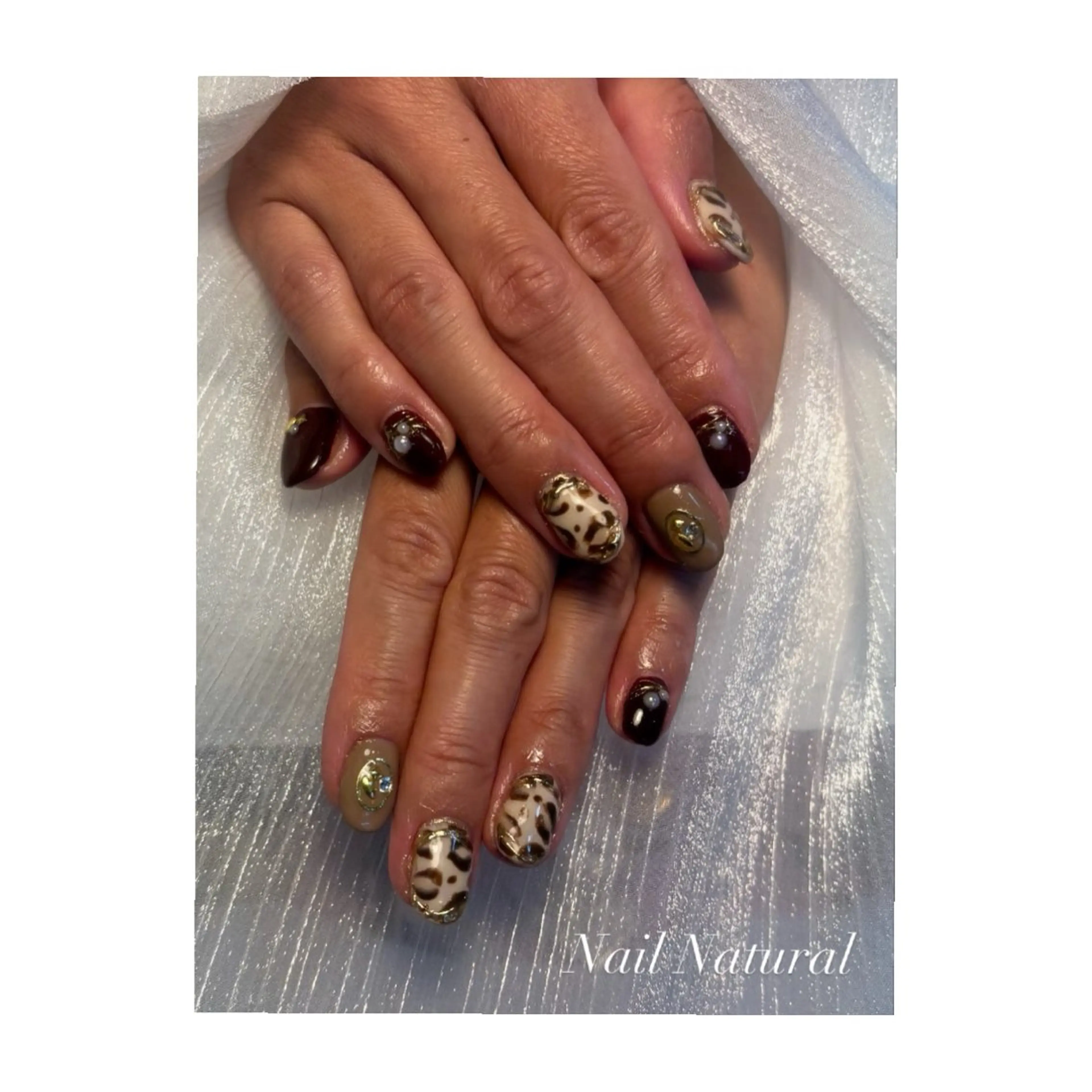 ネイル フラッシュネイル フットネイル フレンチネイル ジェルネイル ガラスフレンチ ハンドネイル Nail salon Natulalのネイルデザイン
