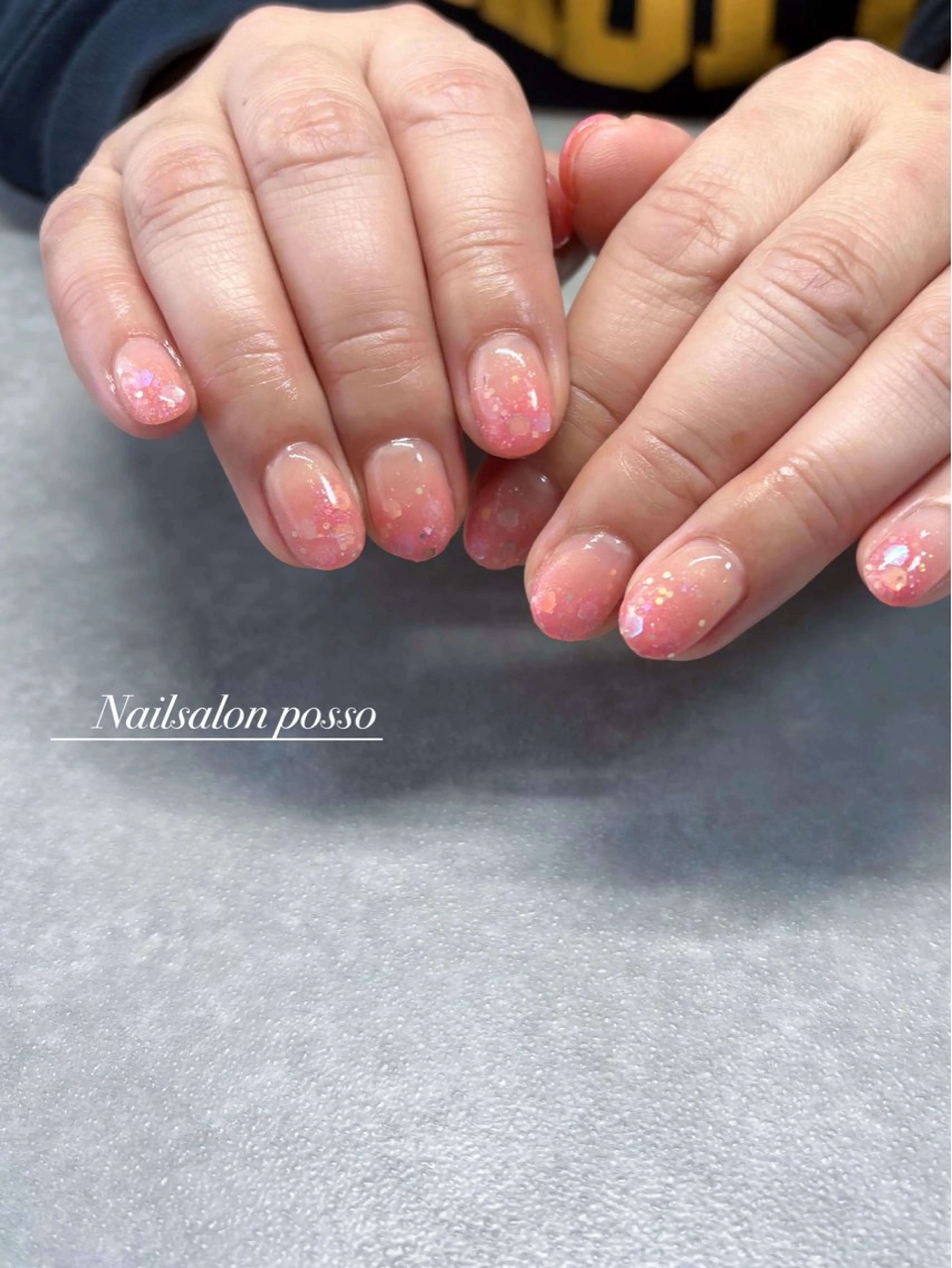 ネイル ラメ(グリッター) ラメグラデーション Nail Salon Posso所属・Asuka /possoのネイルデザイン