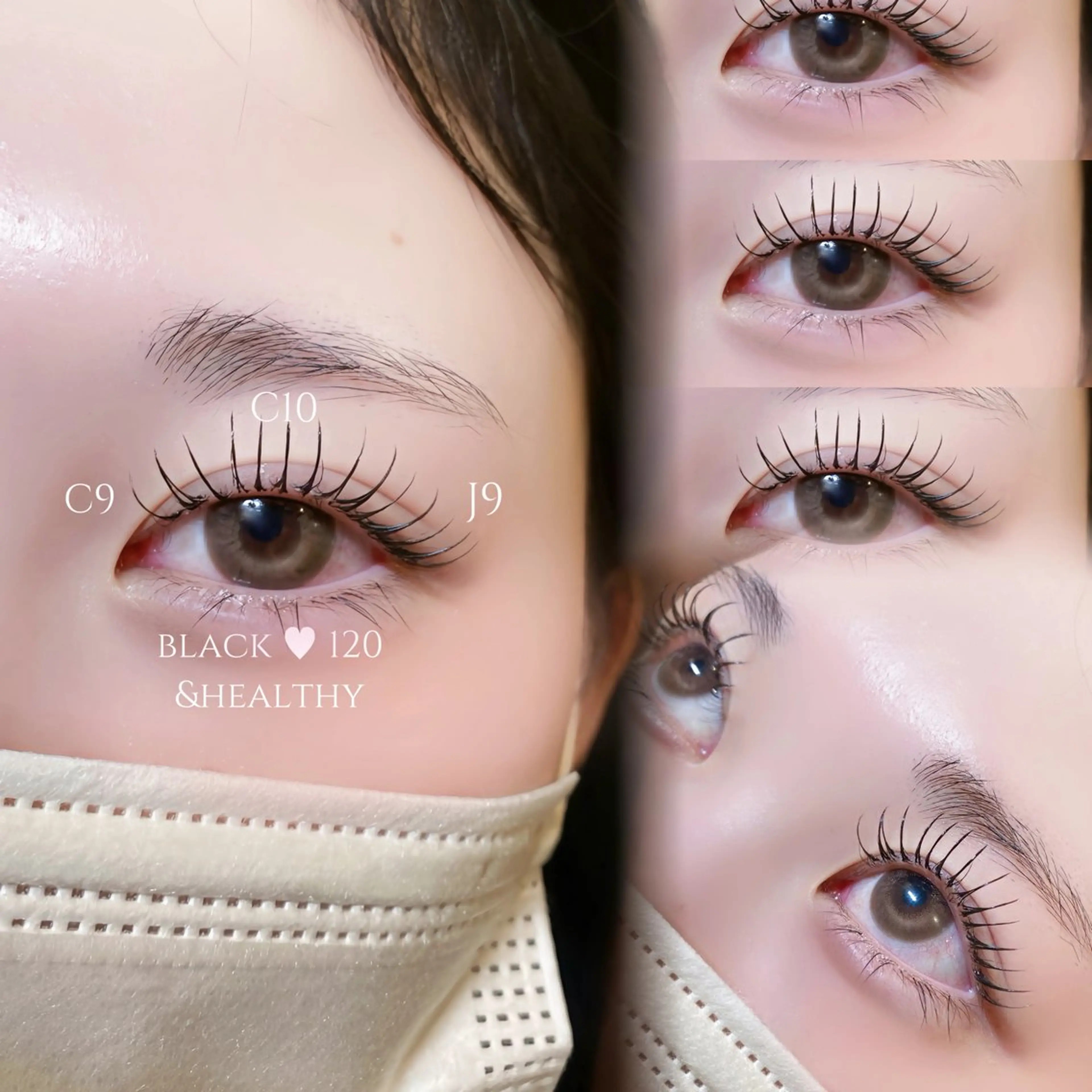 マツエク・マツパ 【pool eye】 rinaのマツエク・マツパデザイン