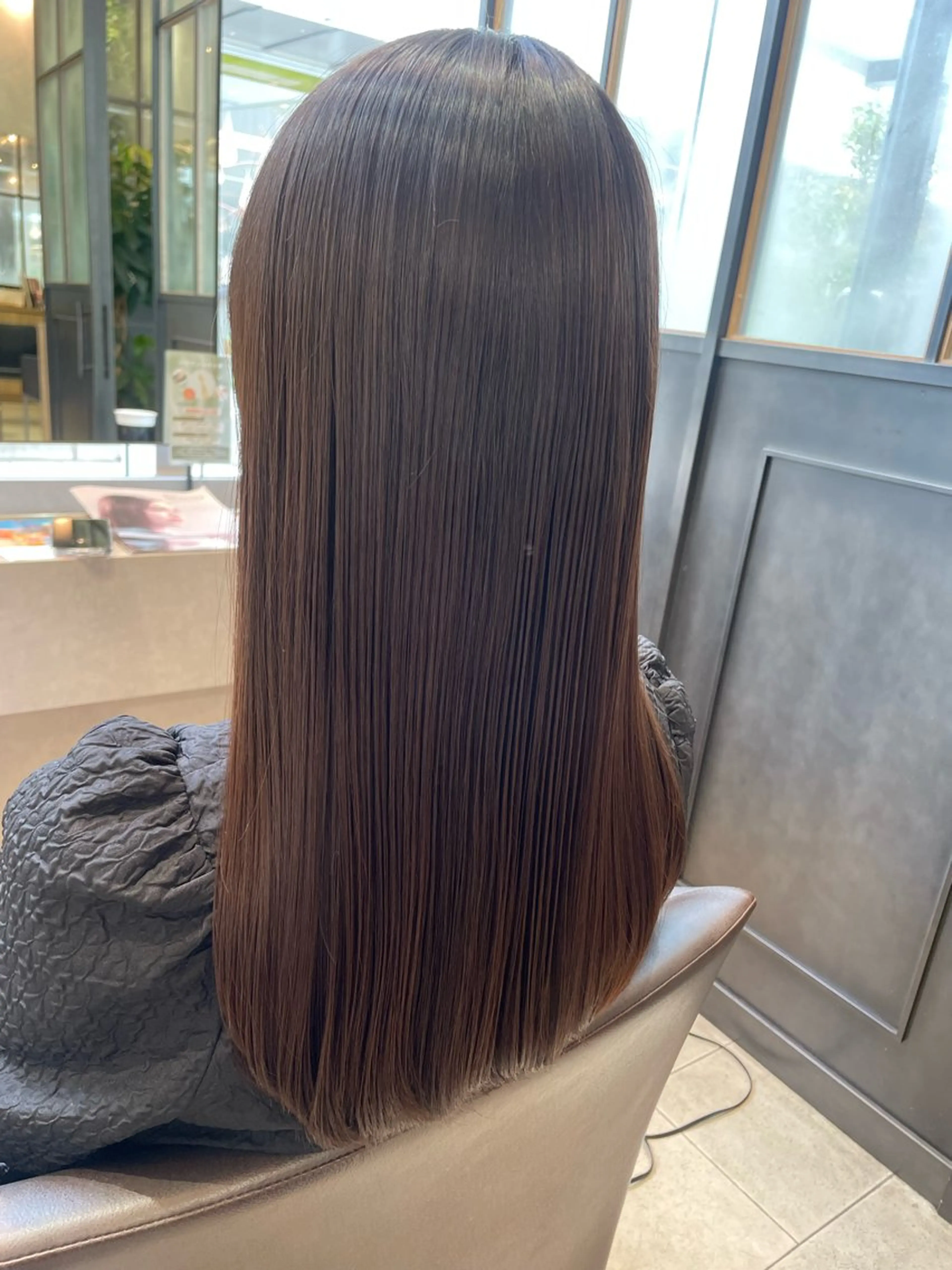 ロング カラー パーマ 原 萌香のヘアスタイル