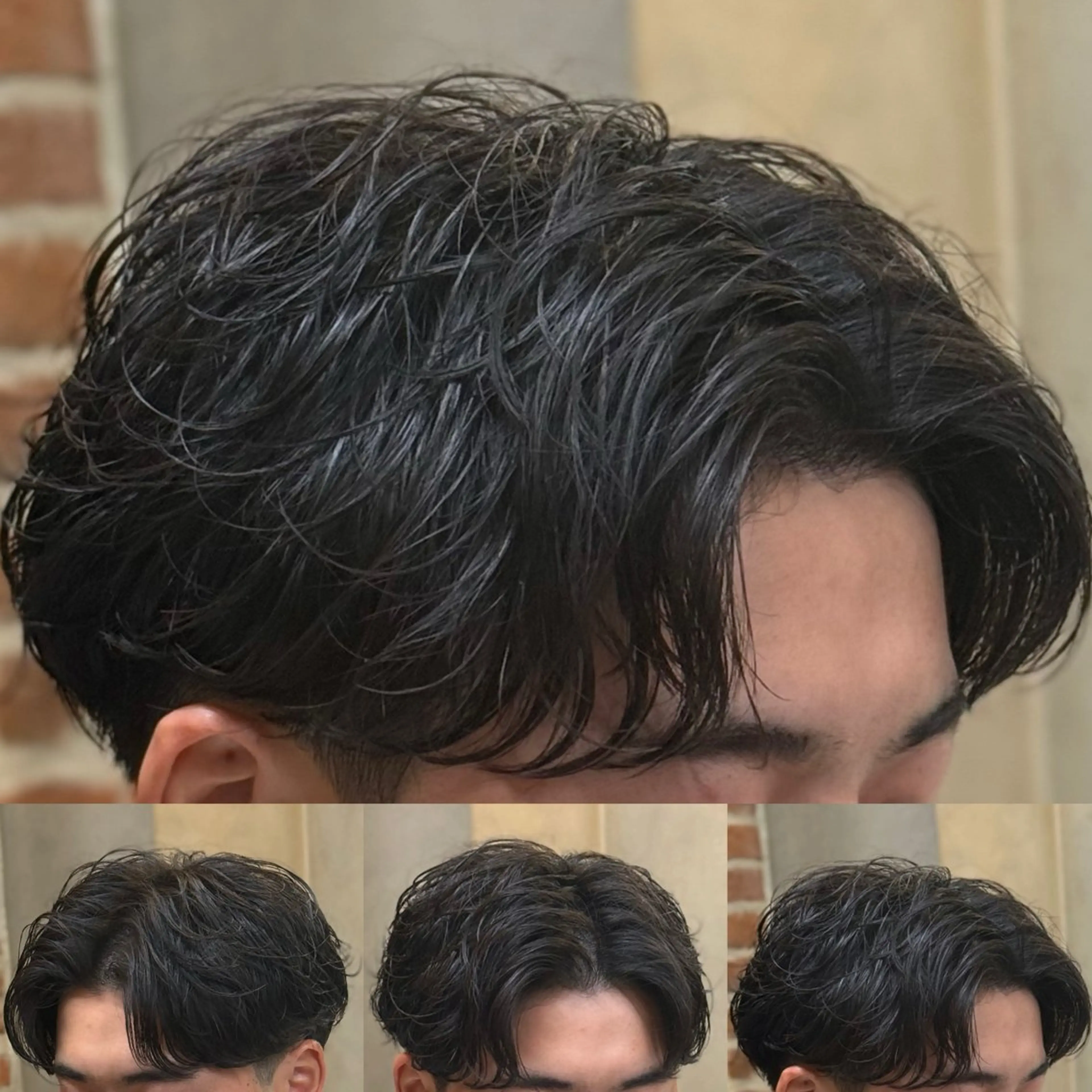 ショート パーマ メンズ カット パーマ ドルクス上野店所属・トミモト アユムのヘアスタイル