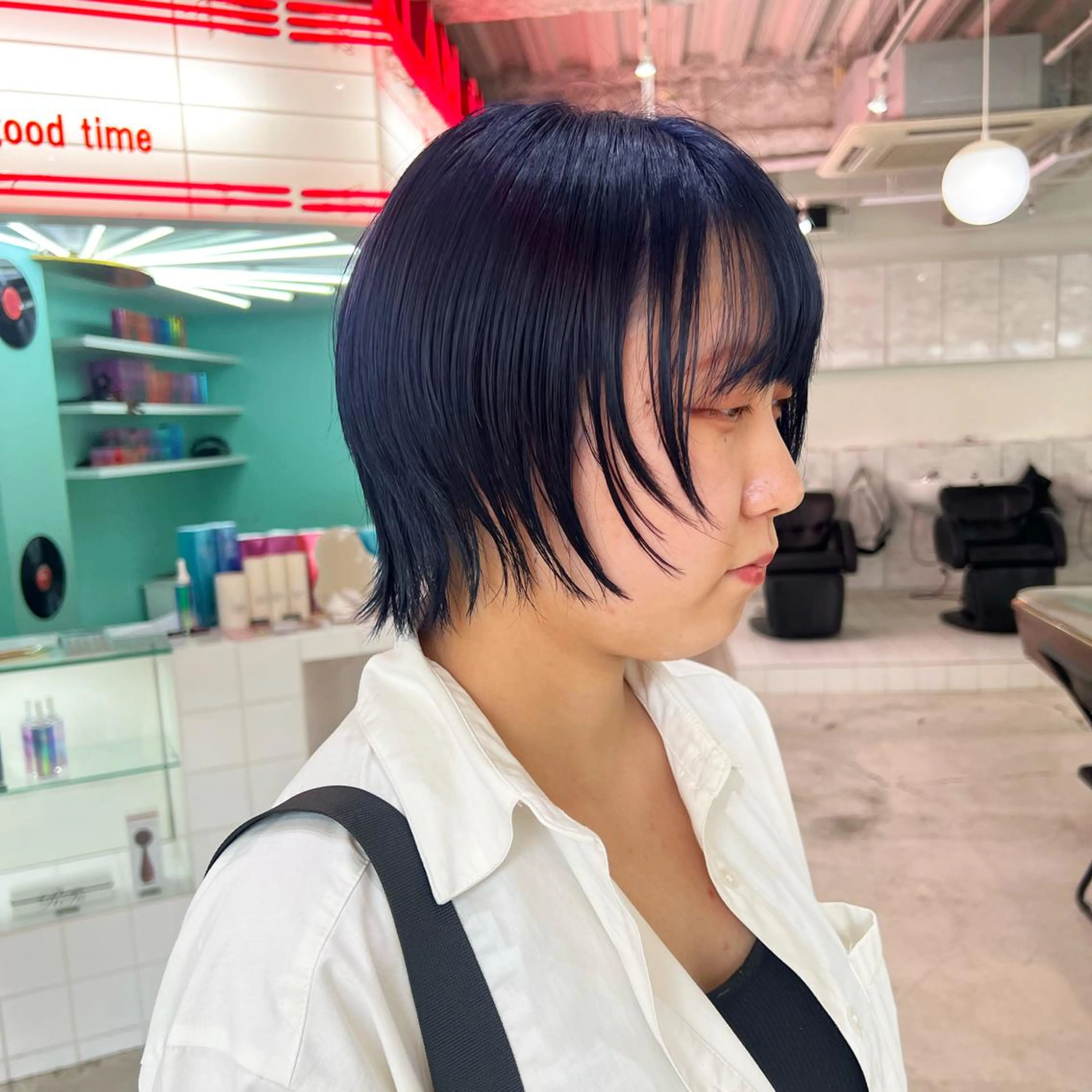 ショート 💥ウルフカット デザインあんな💥のヘアスタイル