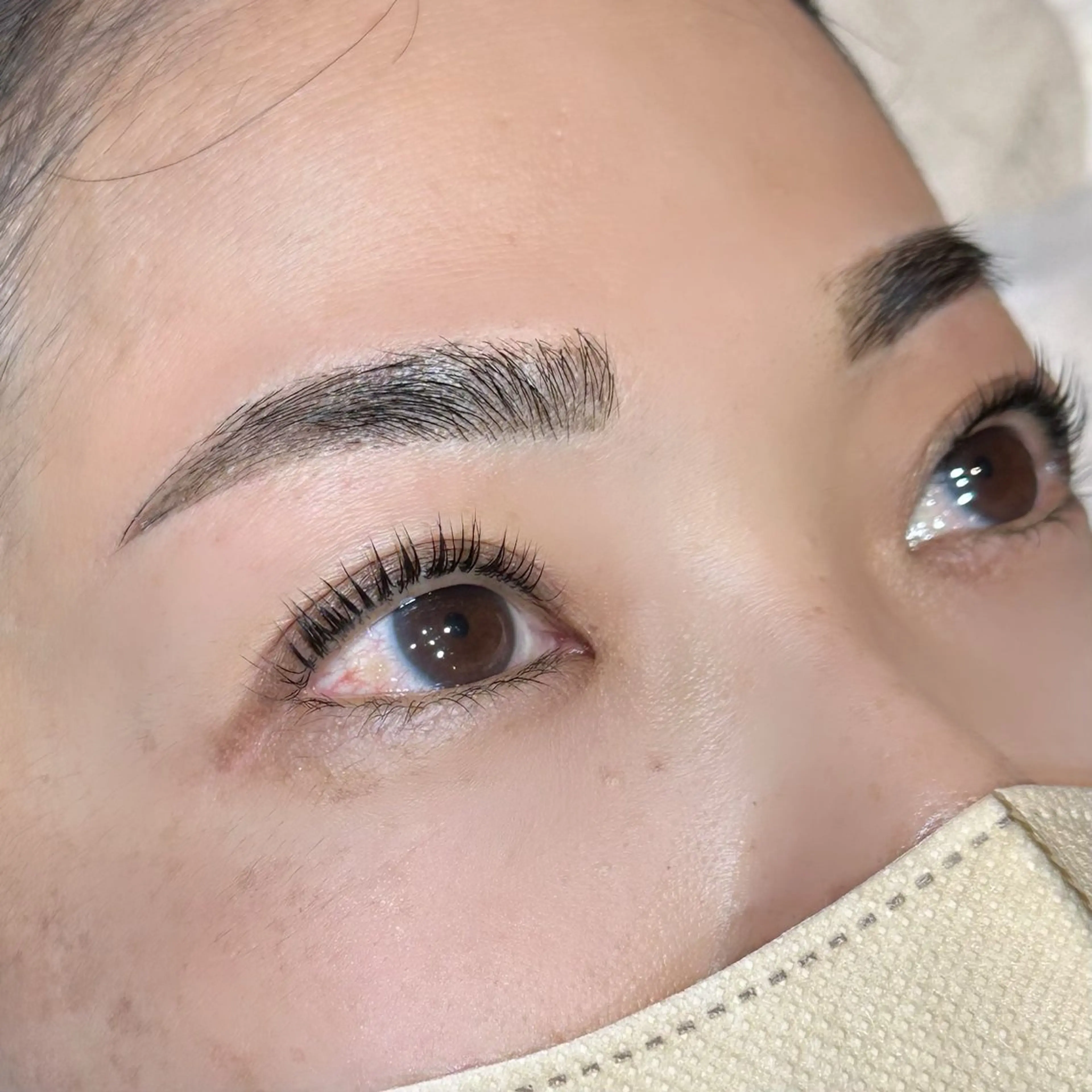 マツエク・マツパ パリジェンヌラッシュリフト マツパ eye salon Fair 岡﨑のマツエク・マツパデザイン