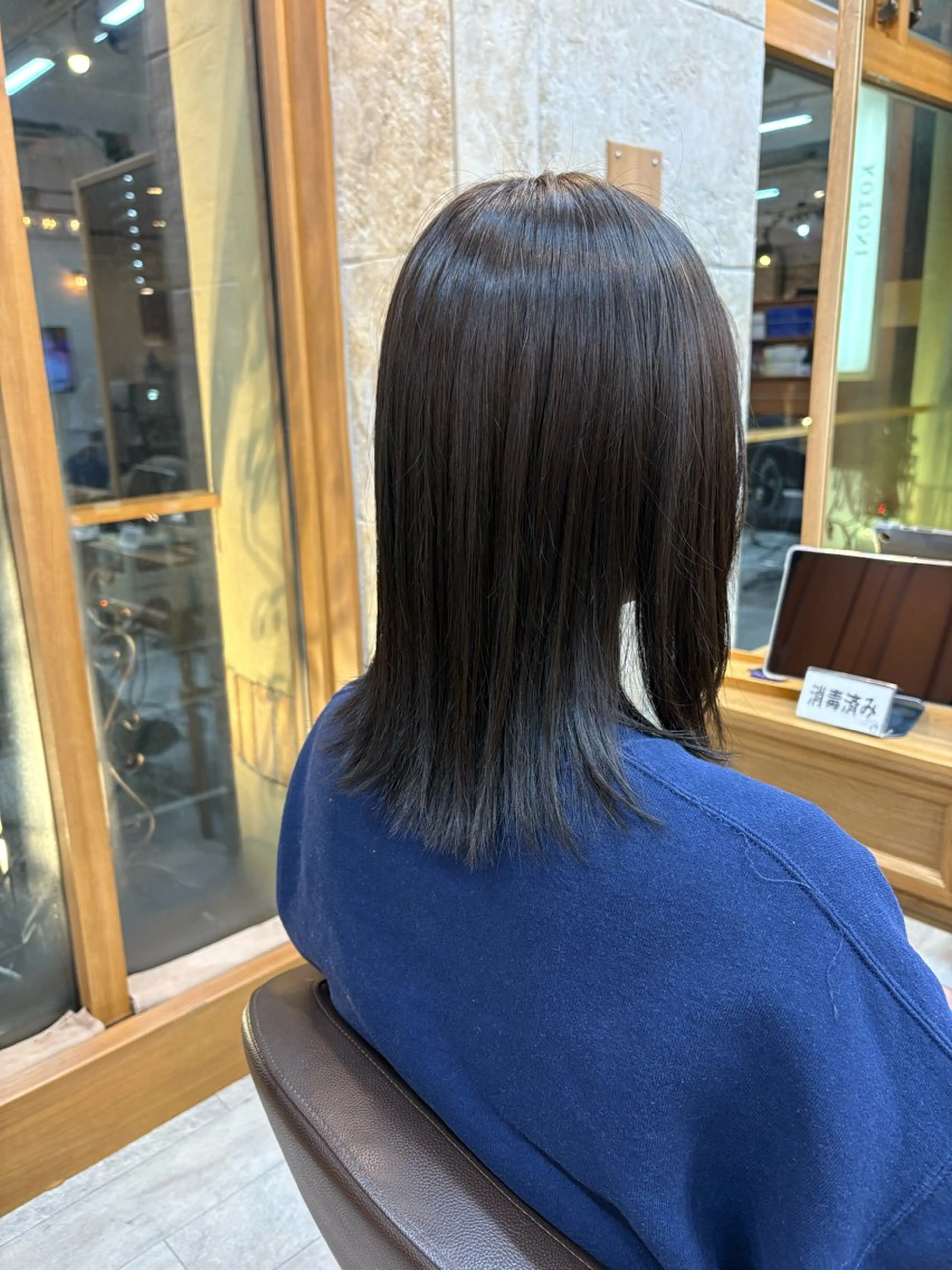 カラー グレージュ ヘアカラー 佐藤 遥菜のヘアスタイル