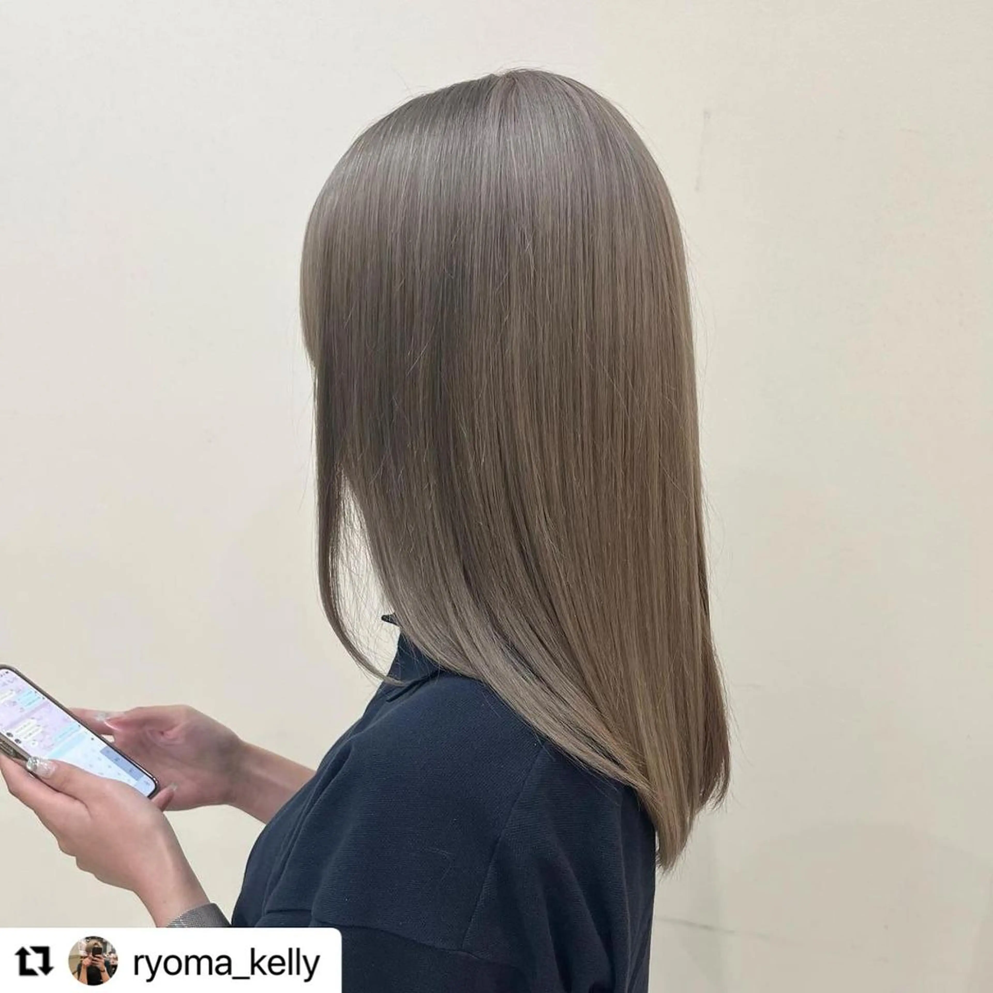 ショート カラー パーマ メンズ ベージュカラー ミルクティーベージュ 🩷Eny terrace🩷のヘアスタイル