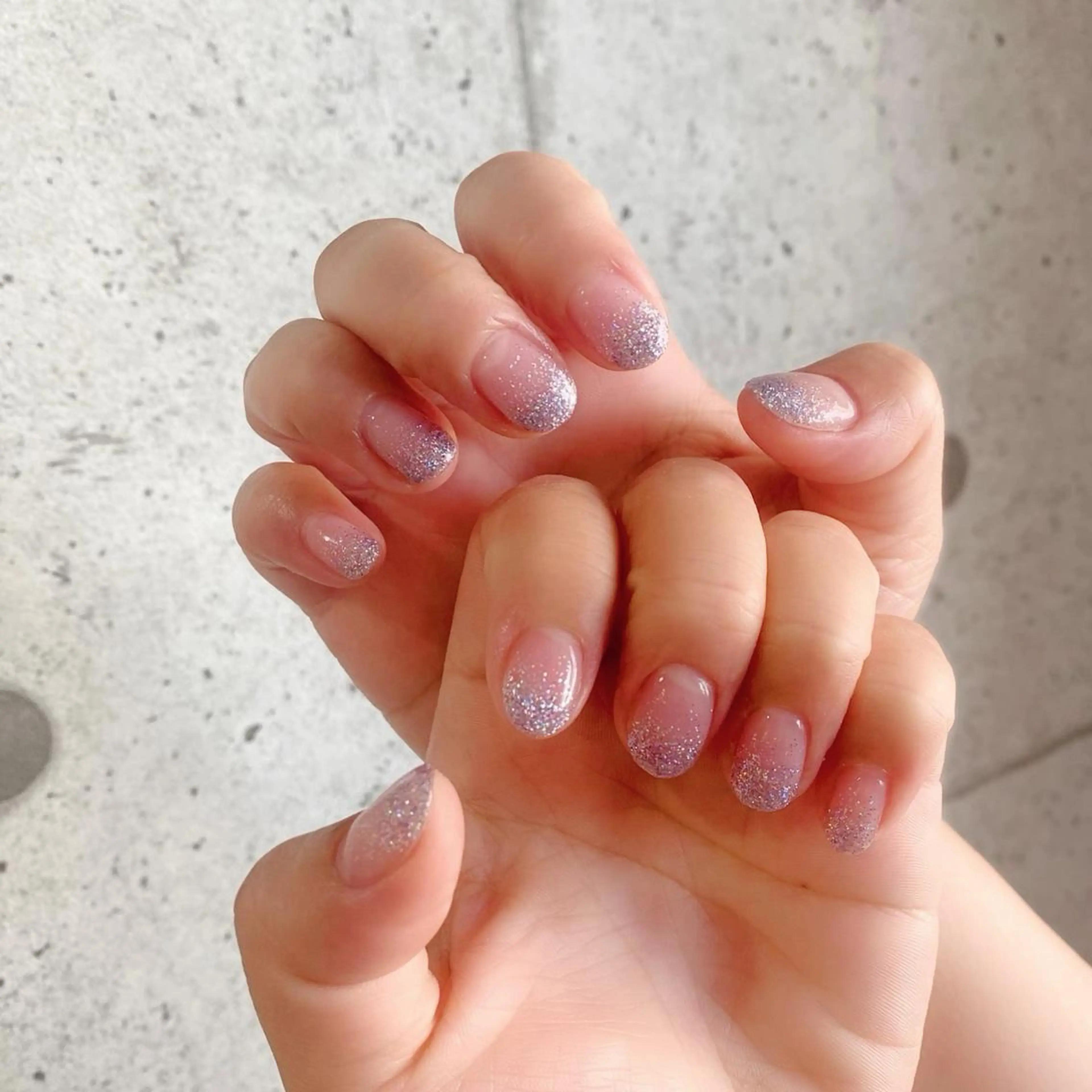 ショート カラー パーマ ヘアアレンジ メンズ キッズ ネイル マツエク・マツパ アイブロウ グラデーションカラー パープルカラー ショートヘア ジェルネイル グラデーション Salon Ｋのネイルデザイン