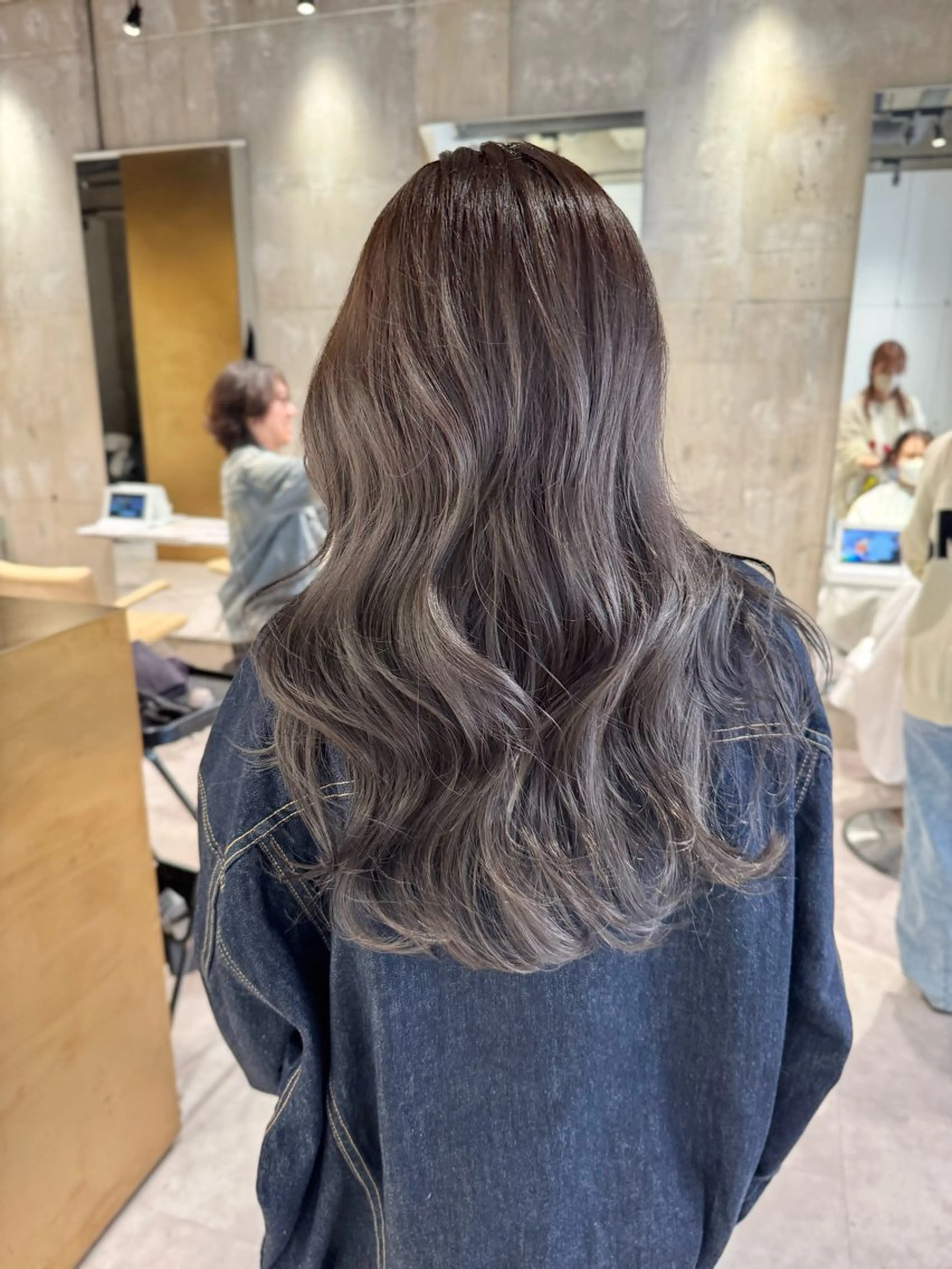 ロング カラー カット ヘアカラー トリートメント ☀️海外レイヤー 🇺🇸/ヒナコのヘアスタイル