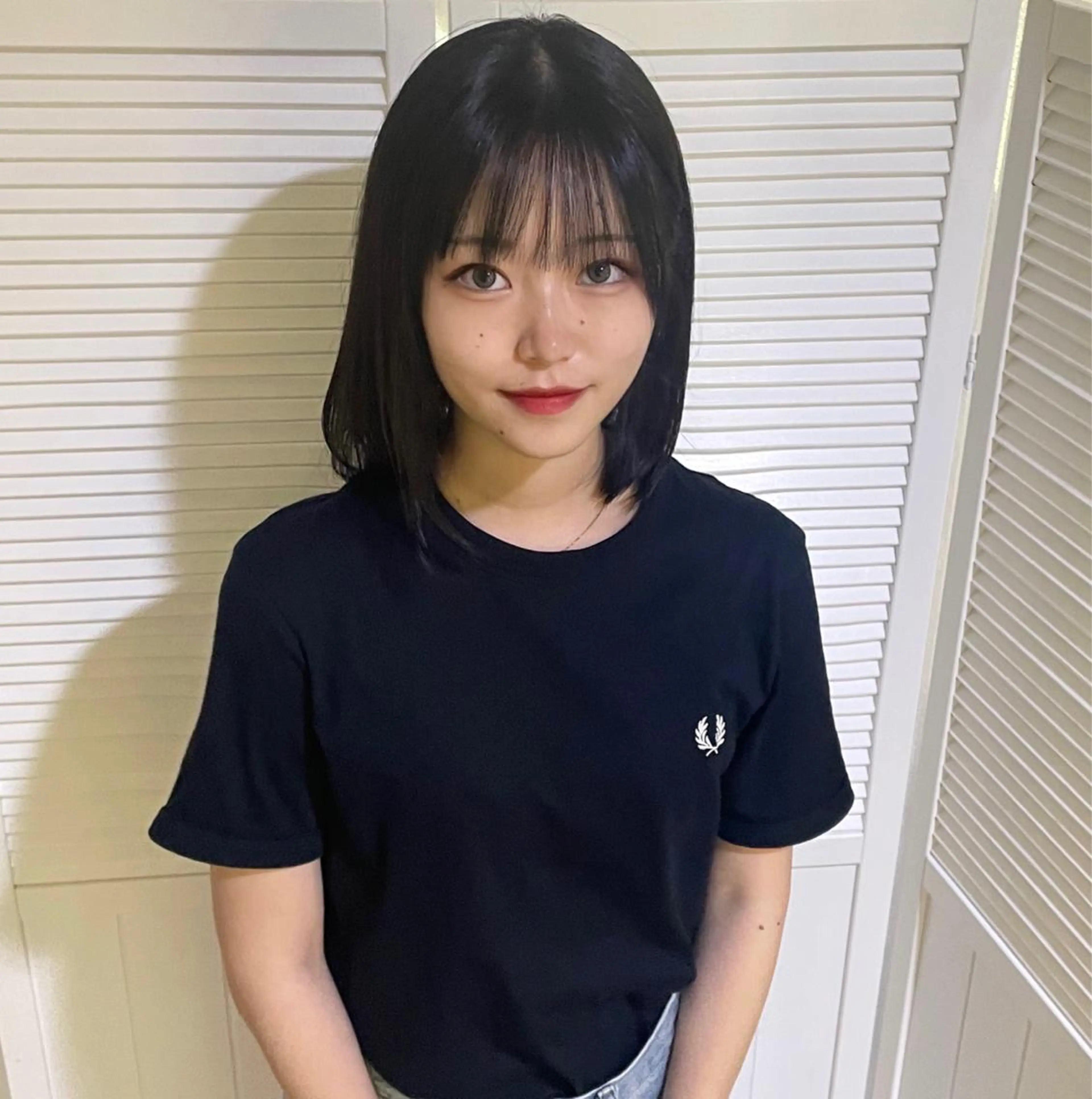 ミディアム カラー 透明感カラー 似合わせカット Hina🧵/恵比寿 中目黒/透明感カラーのヘアスタイル