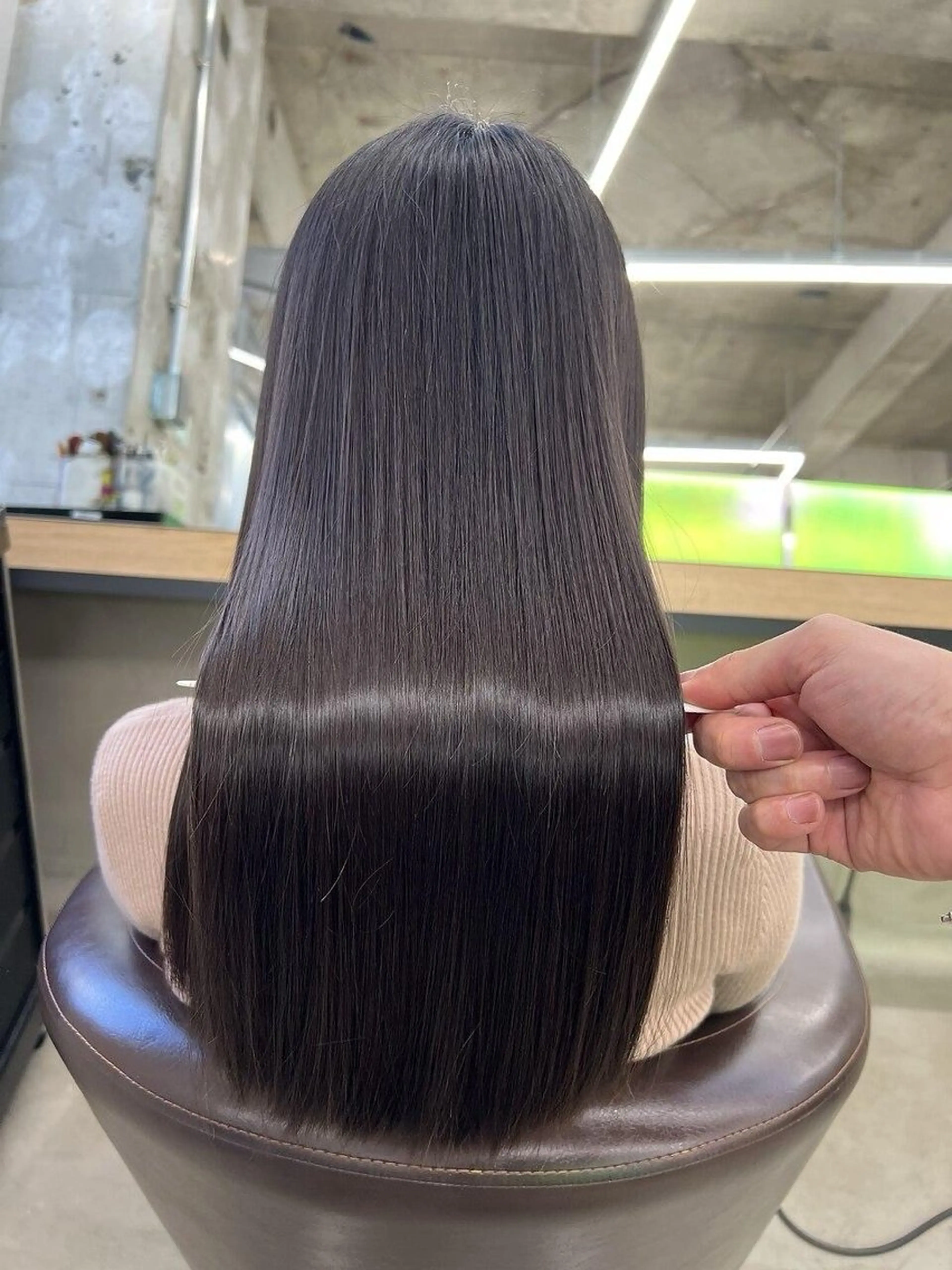 ロング カラー RUI⚪️艶髪 ⚪️髪質改善のヘアスタイル