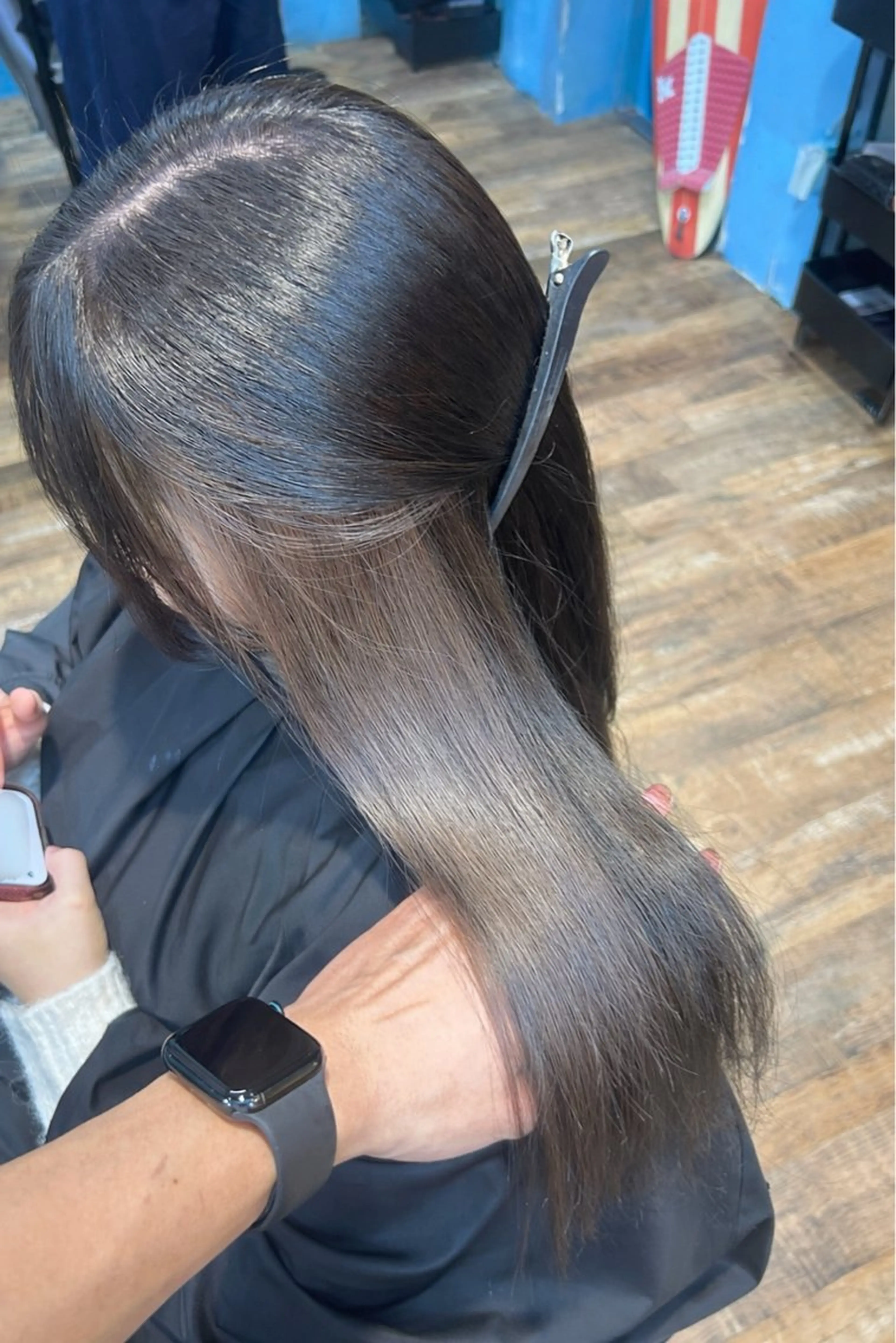 ロング カラー ヘアカラー トリートメント 💖カラー/ブリーチ 💖あつやのヘアスタイル