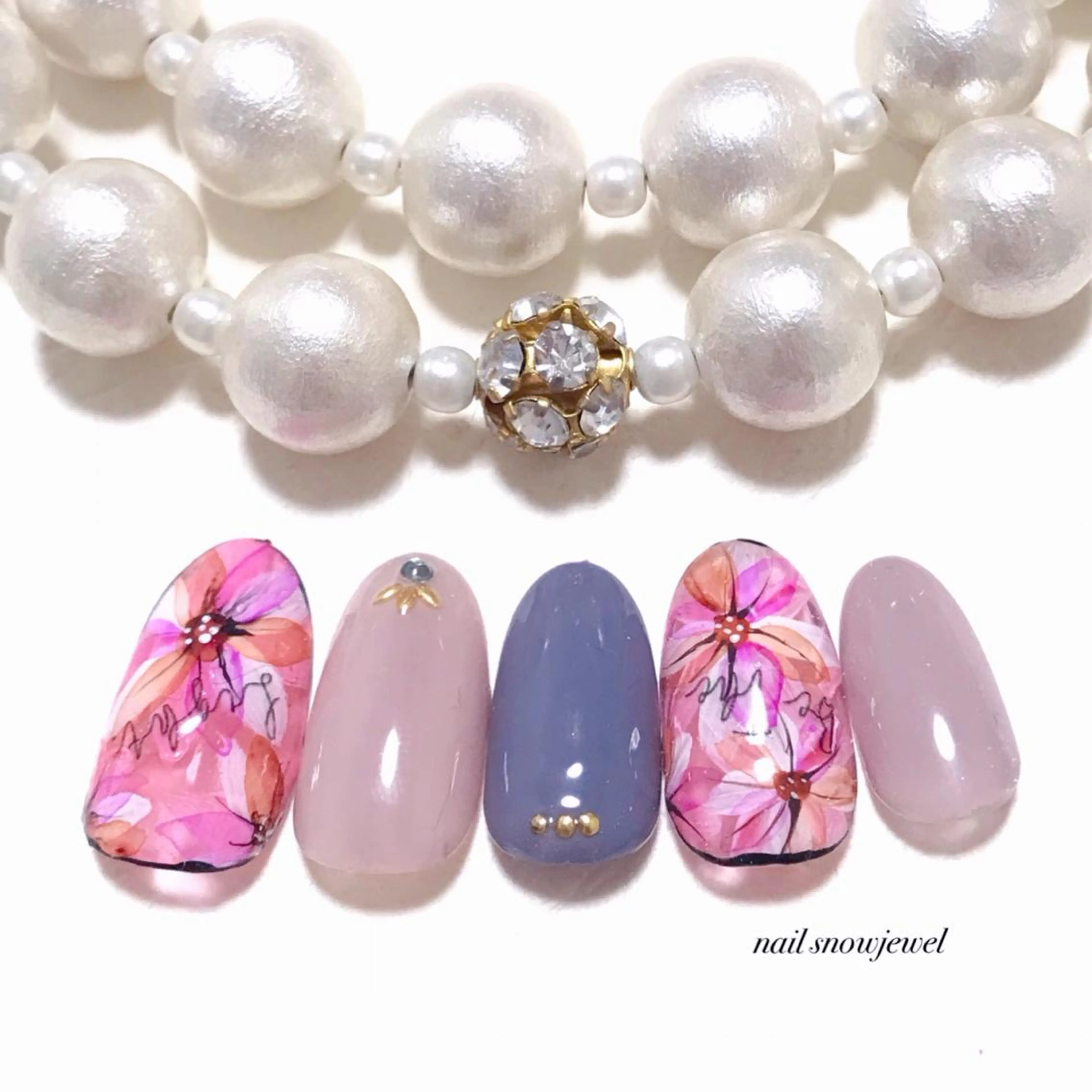 ネイル nail snowjewelのネイルデザイン