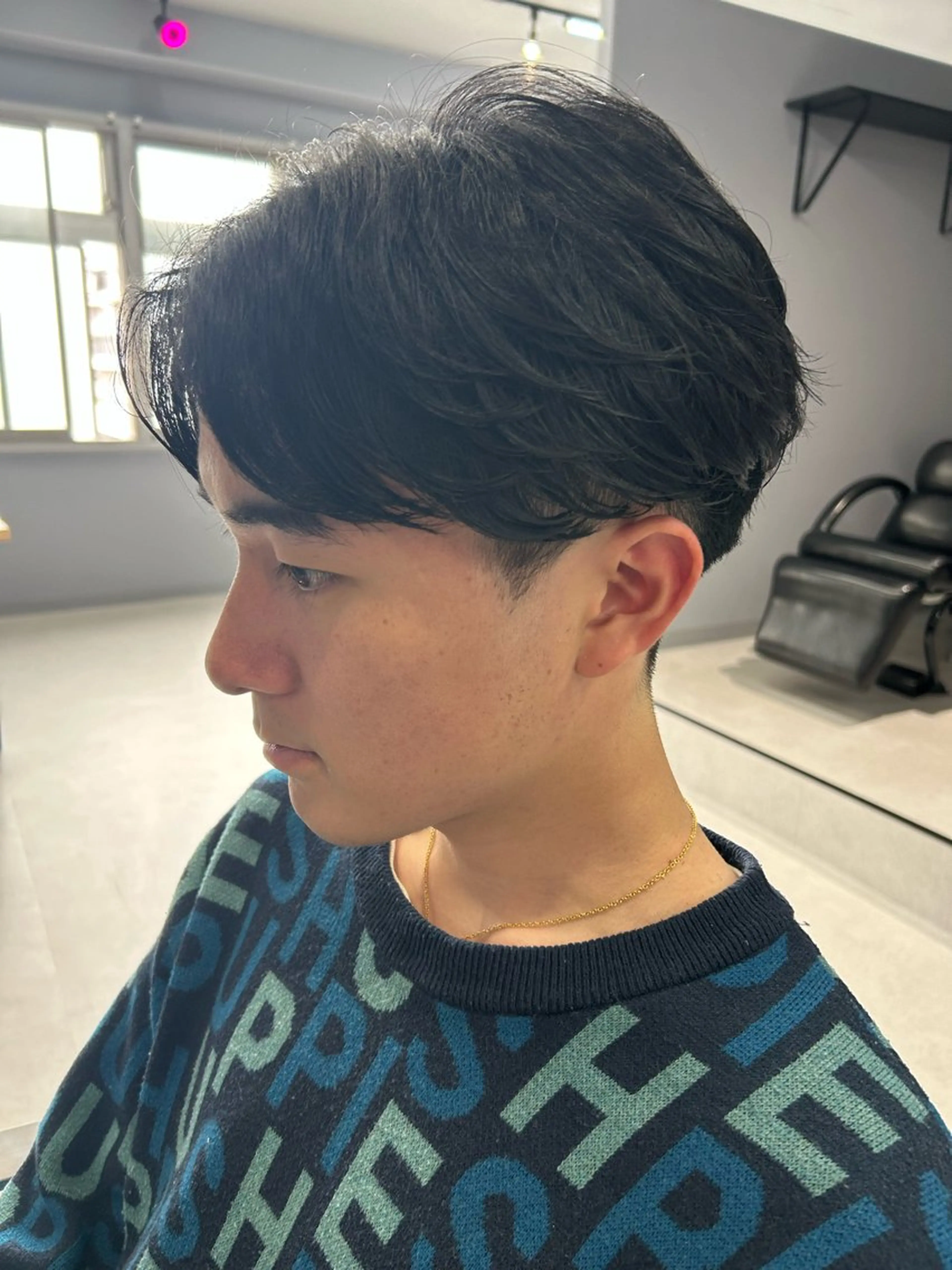 ショート パーマ メンズ メンズパーマ特化 勝毛広貴のヘアスタイル