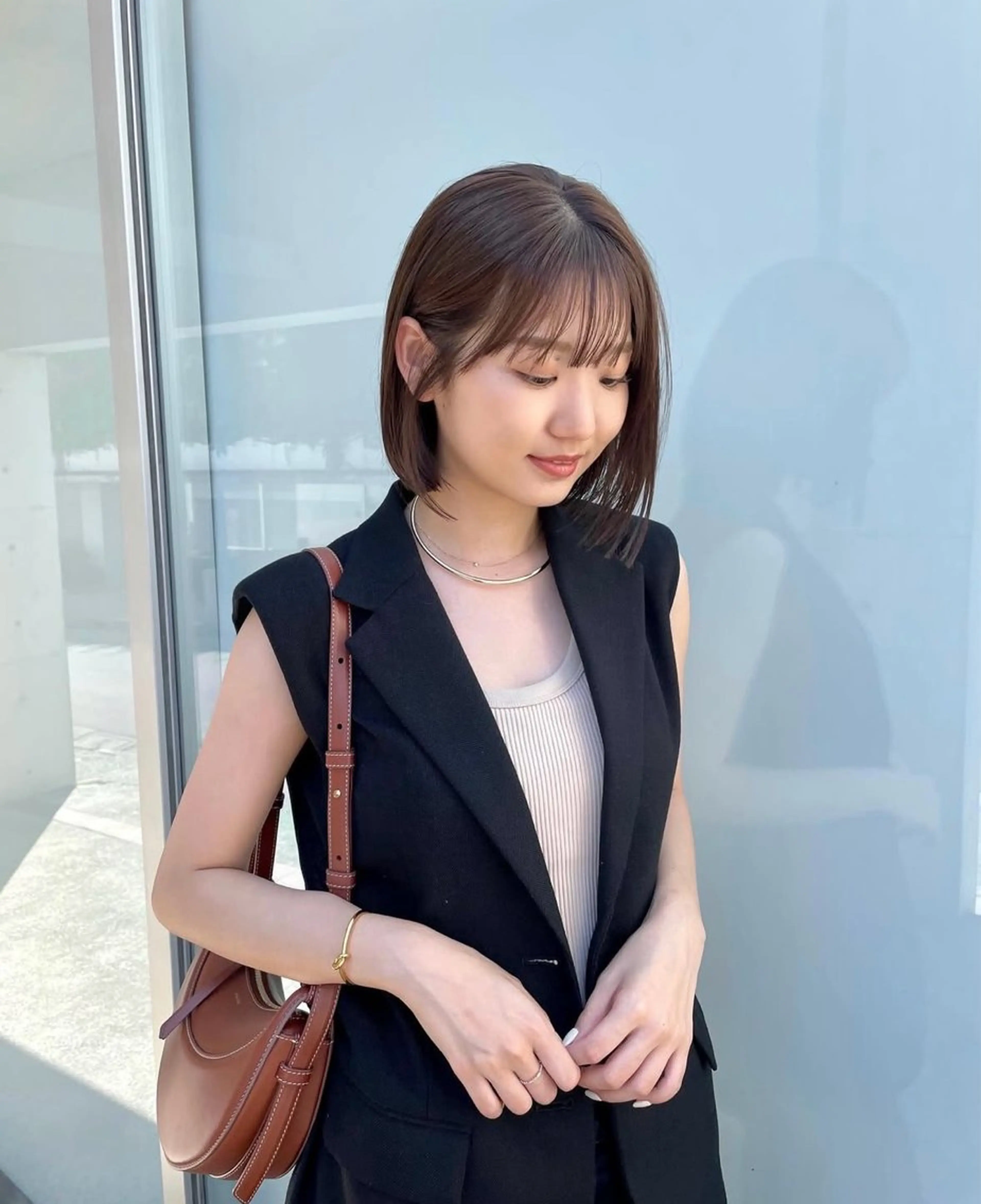 ショート カラー ヘアアレンジ 🎀透明感カラーෆ 🪄Maikoのヘアスタイル