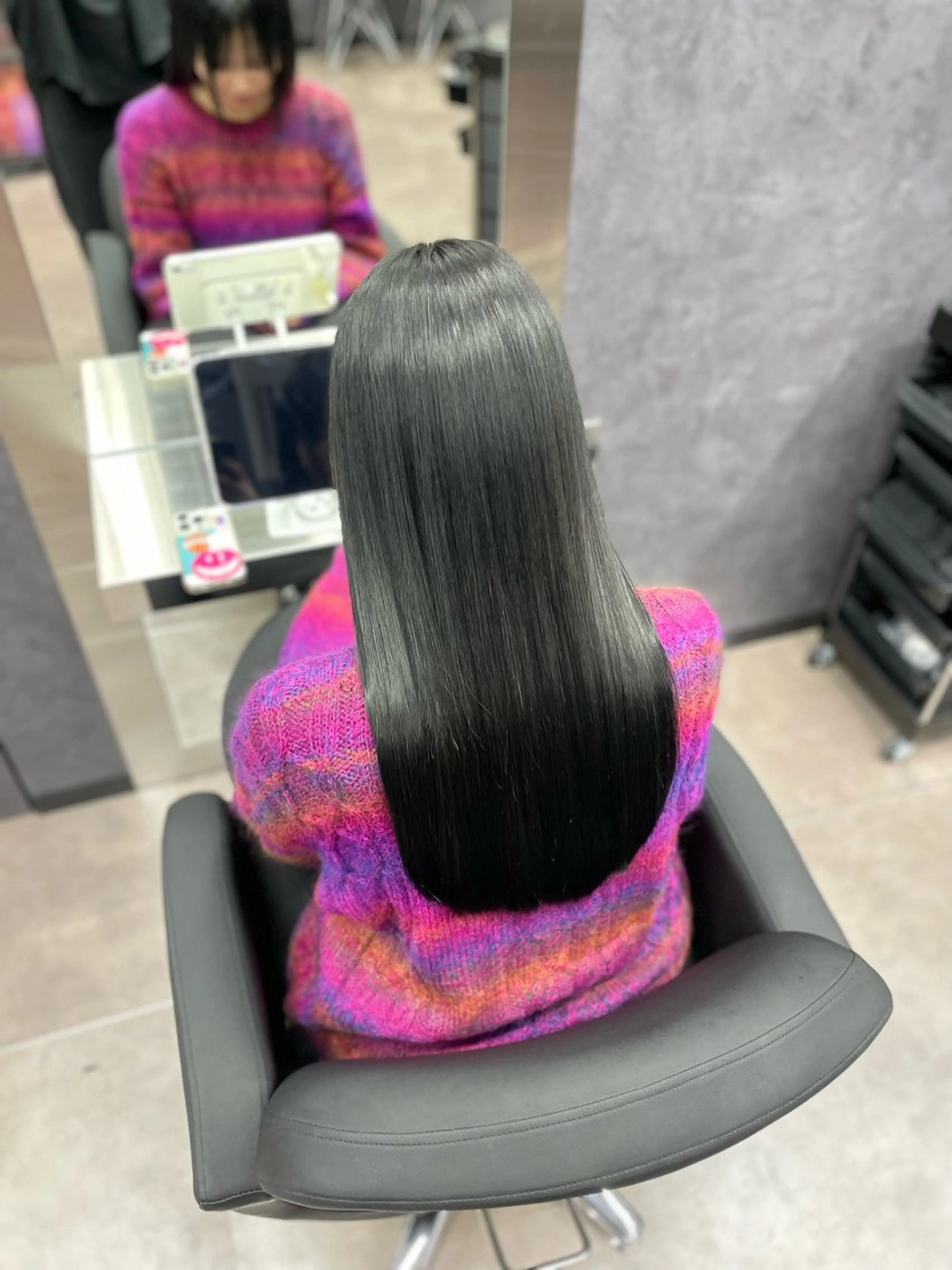 ロング カット ヘアカラー トリートメント CYNTHIADUE 店長｜ IRISUのヘアスタイル