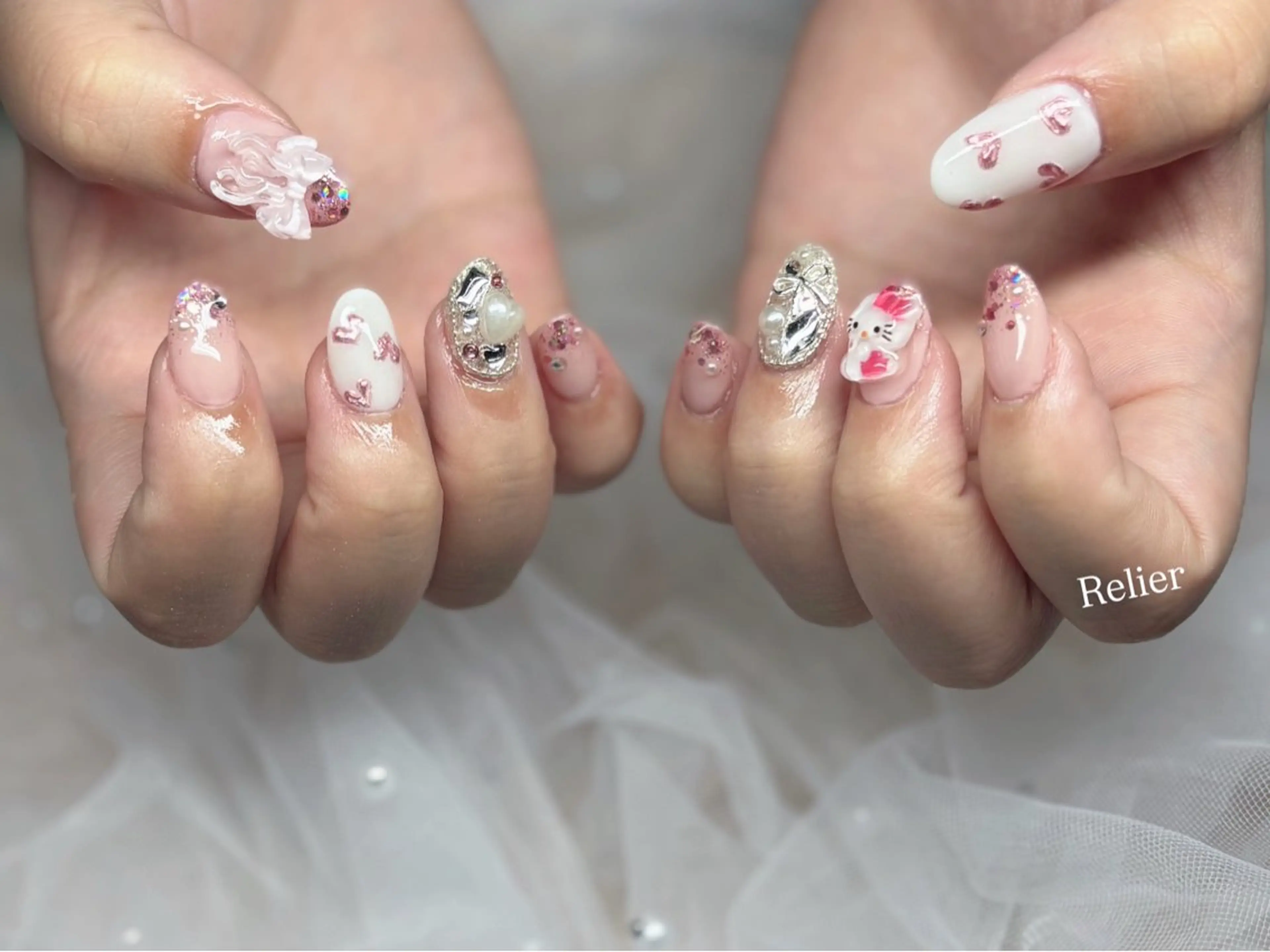 ネイル 持ち込み Nail salon Relierのネイルデザイン