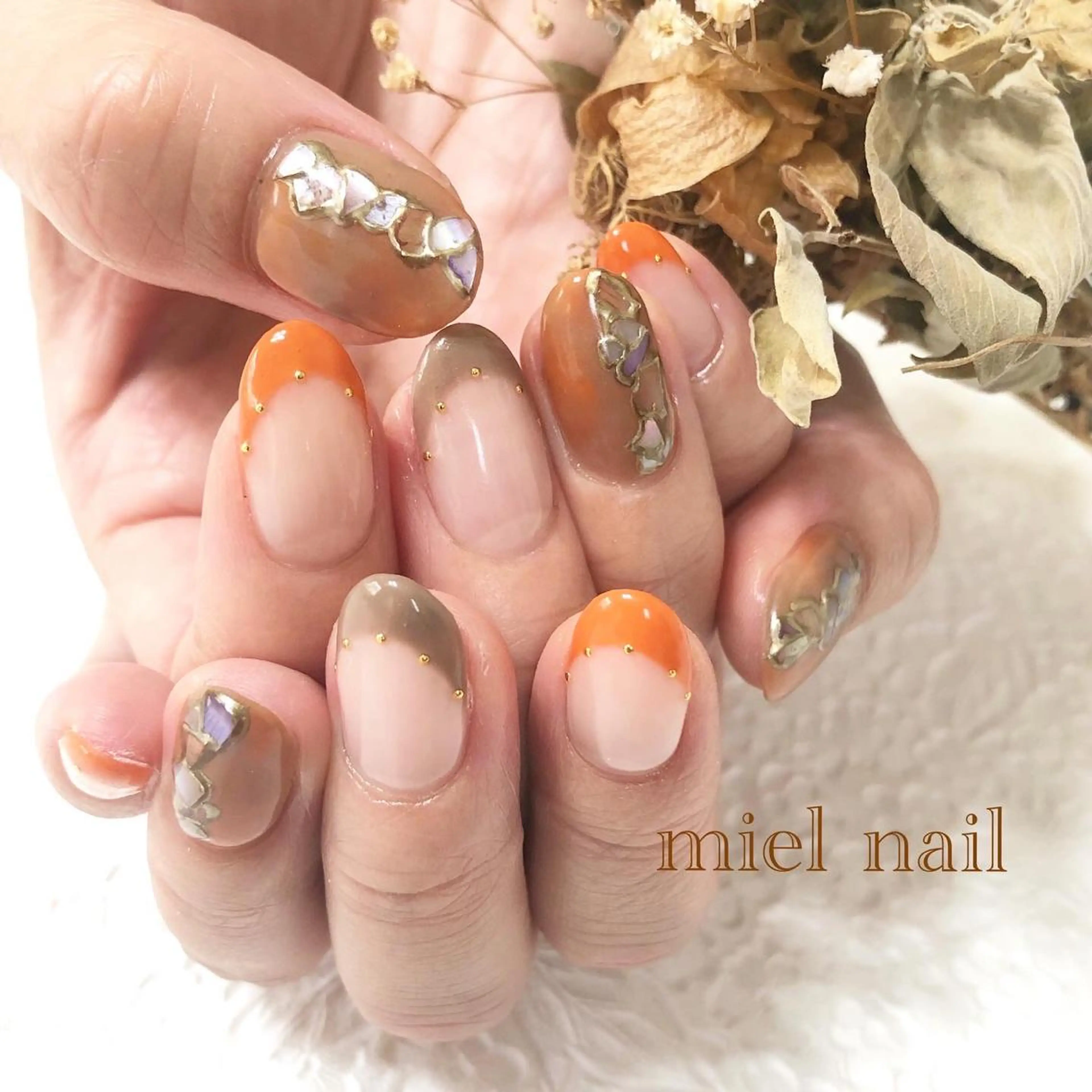 ネイル ハンドネイル miel nailのネイルデザイン
