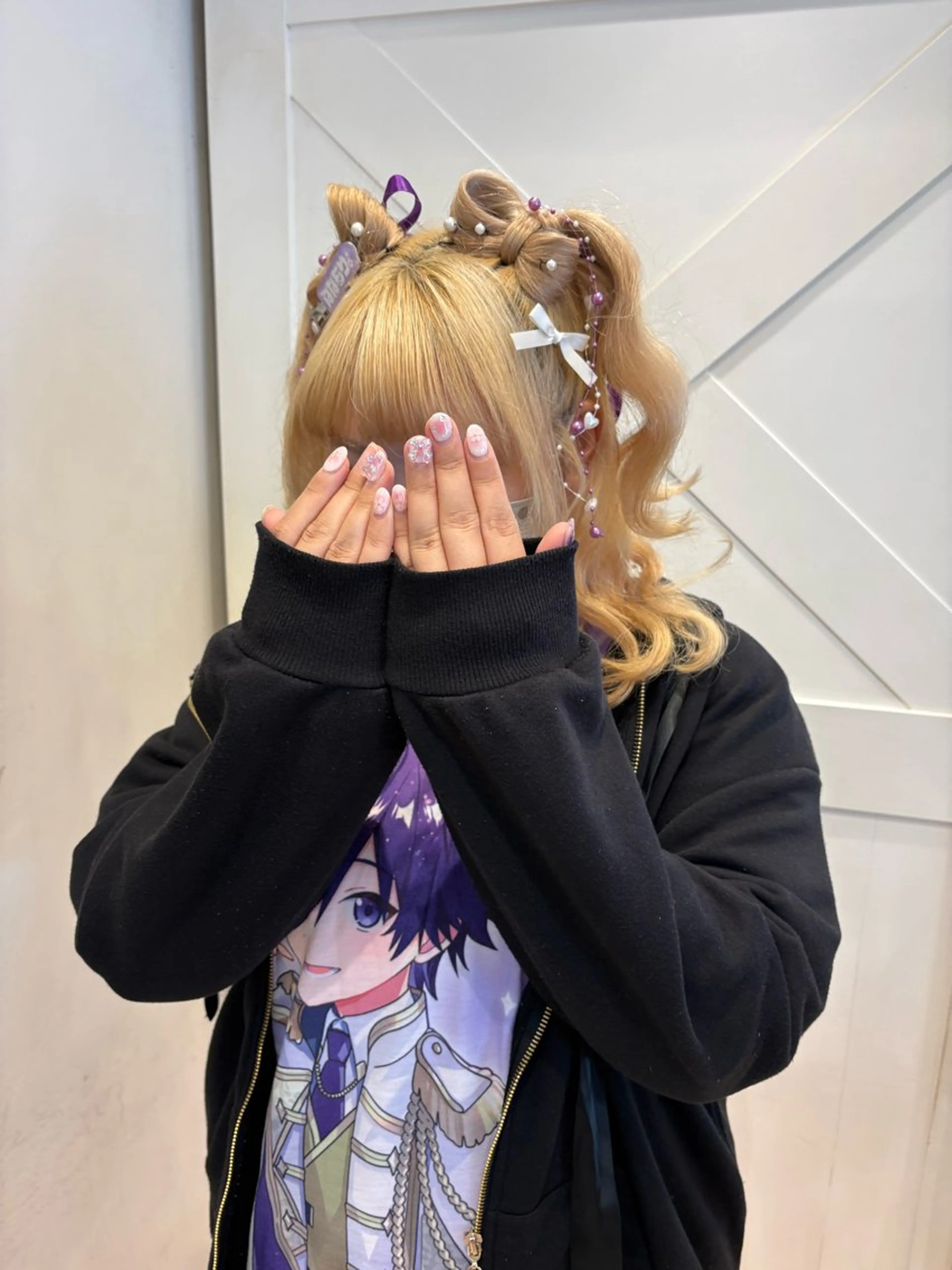 ヘアアレンジ あやかショート 白髪ぼかしのヘアスタイル