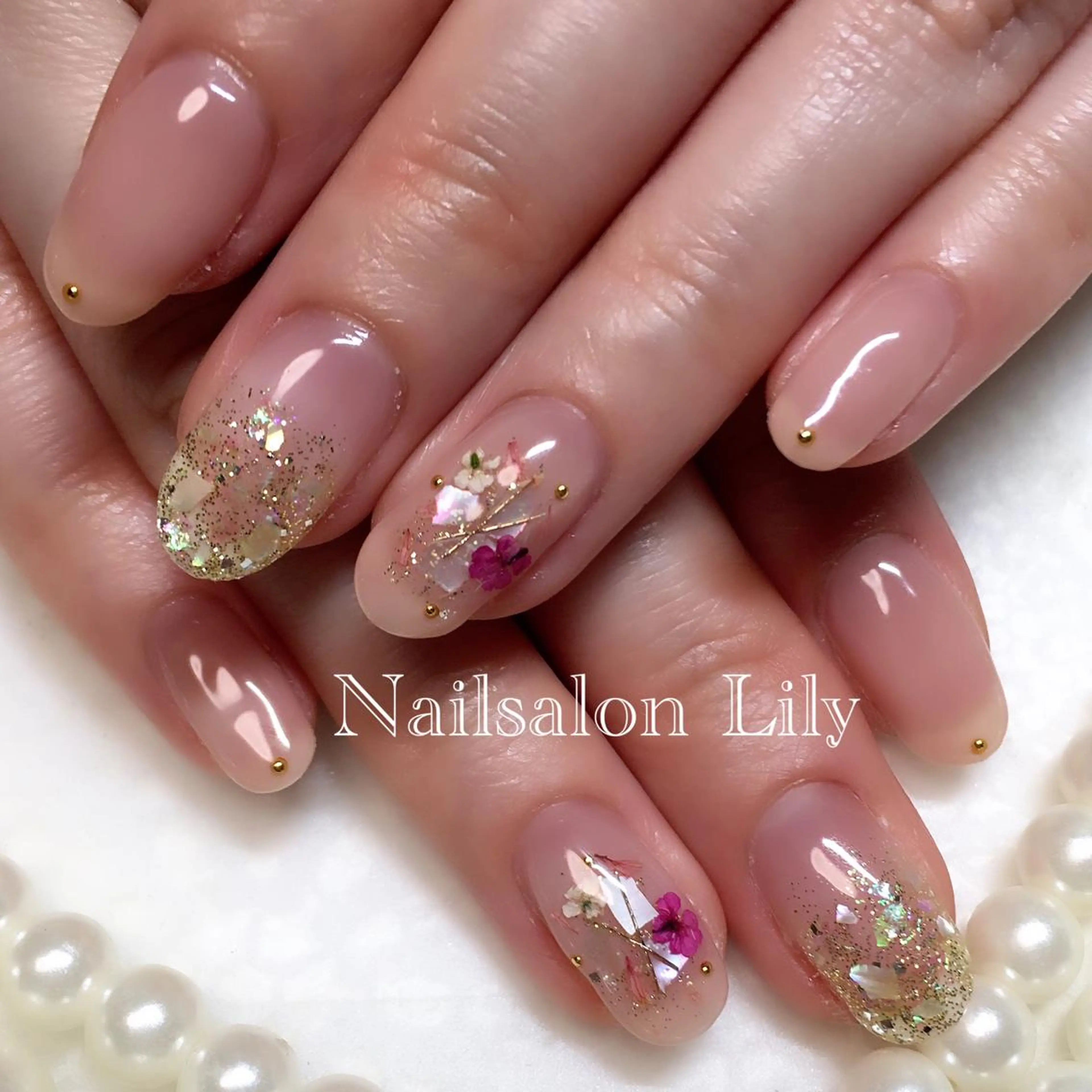 ネイル Lily*nail 🌻Mii🌻のネイルデザイン