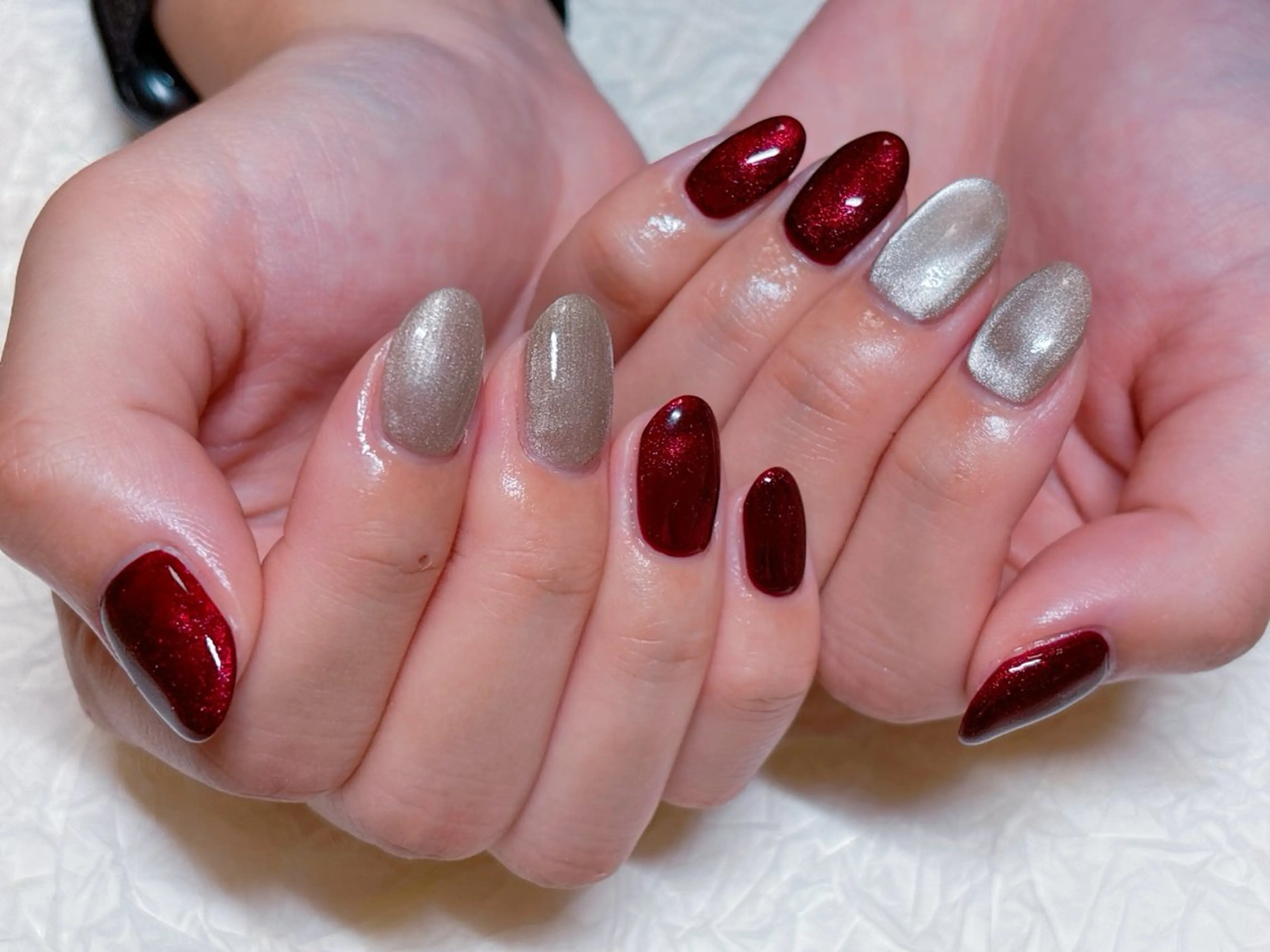 ネイル マグネットネイル ハンドネイル ハンドケア ゆ か_Nails💫のネイルデザイン