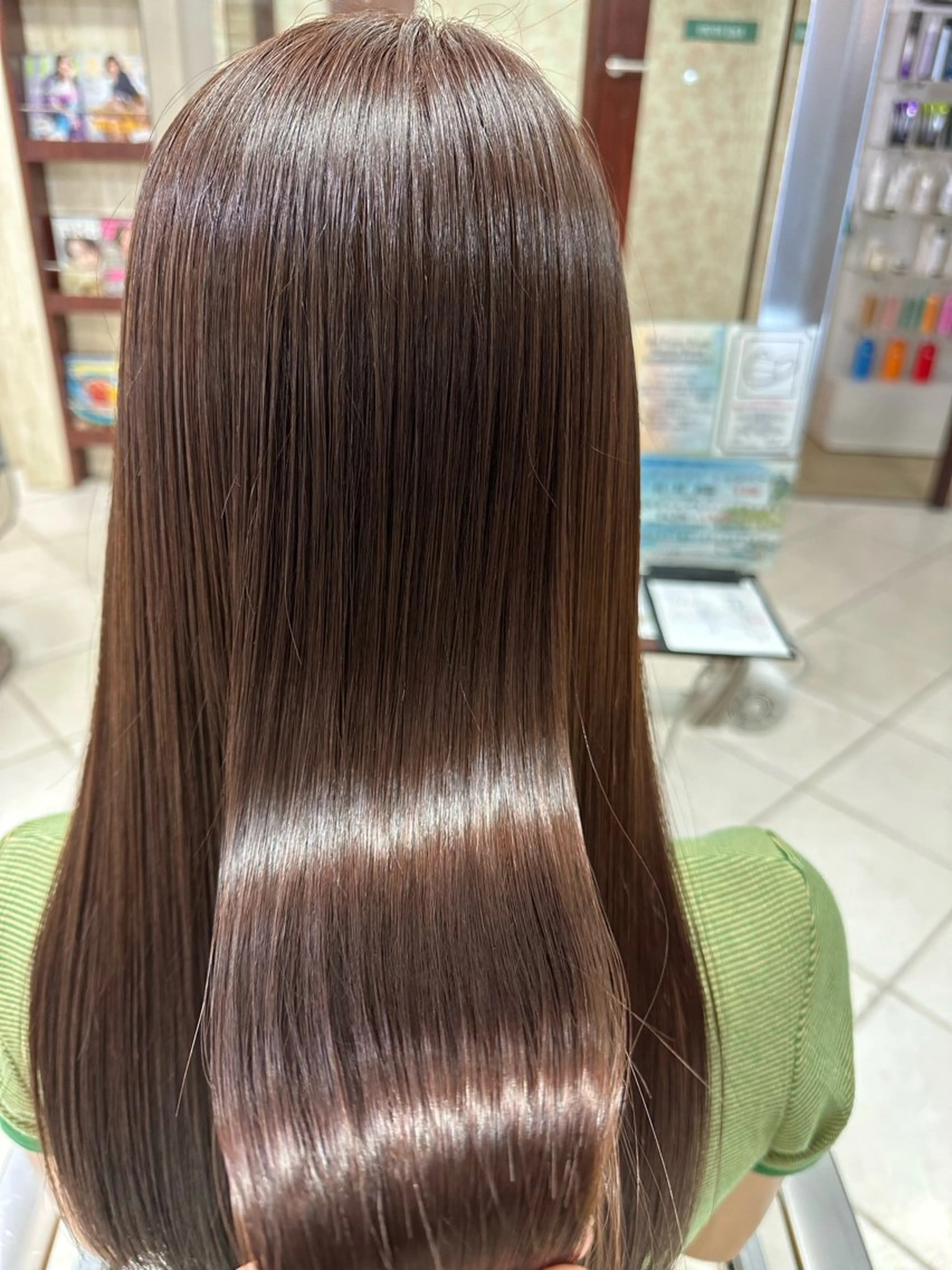 ロング カラー カット ヘアカラー トリートメント サイトウ リョウヤのヘアスタイル