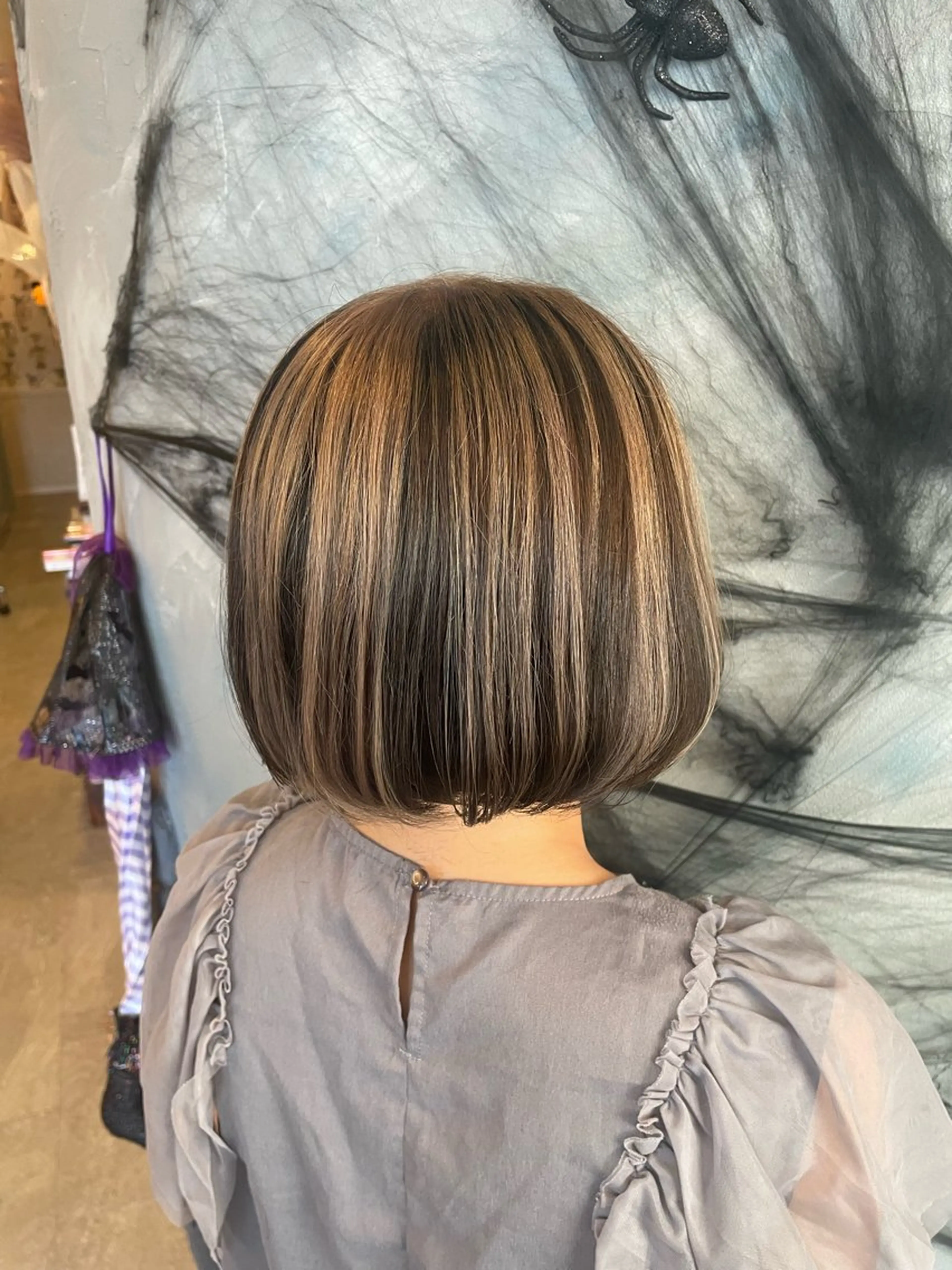 ミディアム hair make echo滿木あい花のヘアスタイル