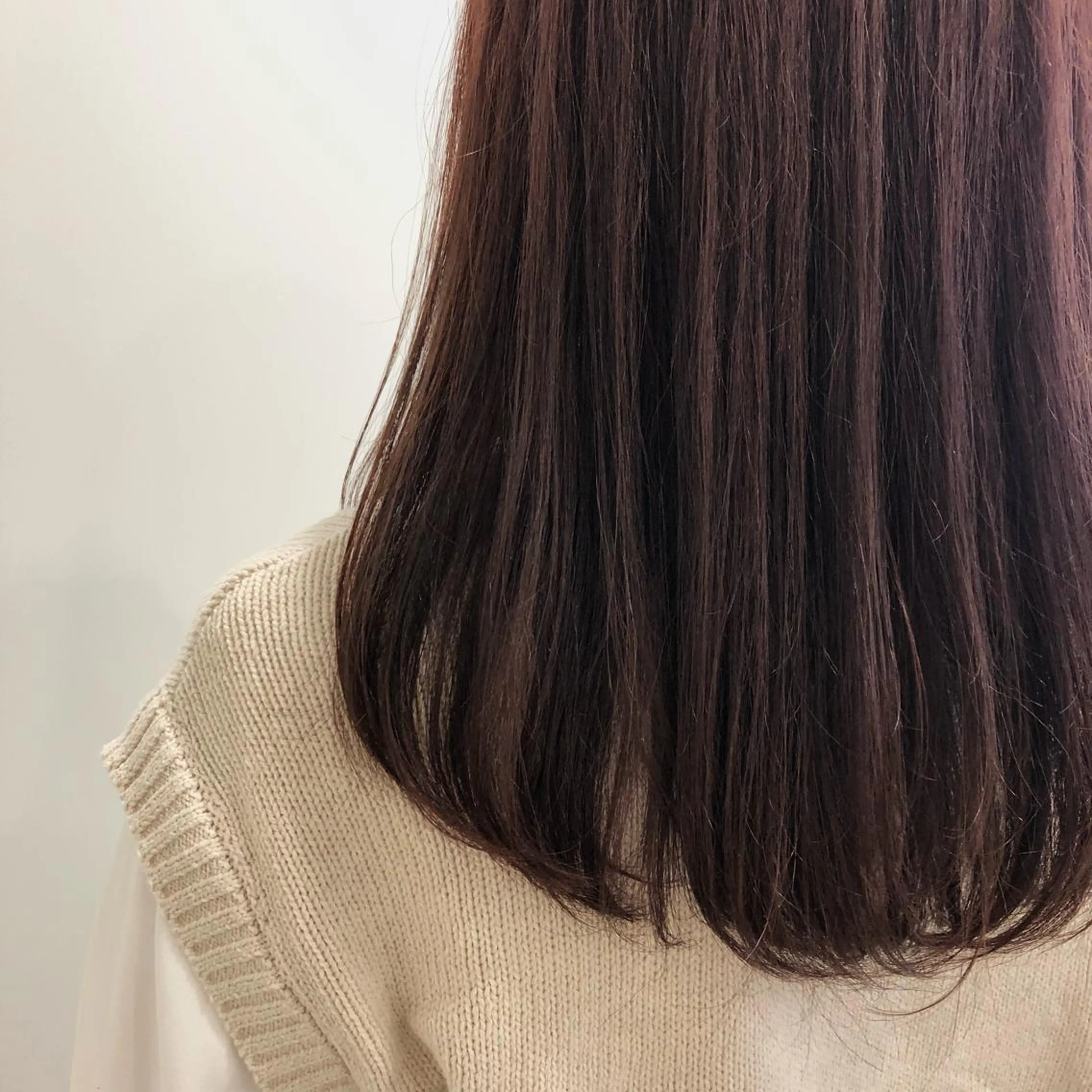 カット+オーガニックカラー+素髪ケアトリートメント🌱🫧の写真