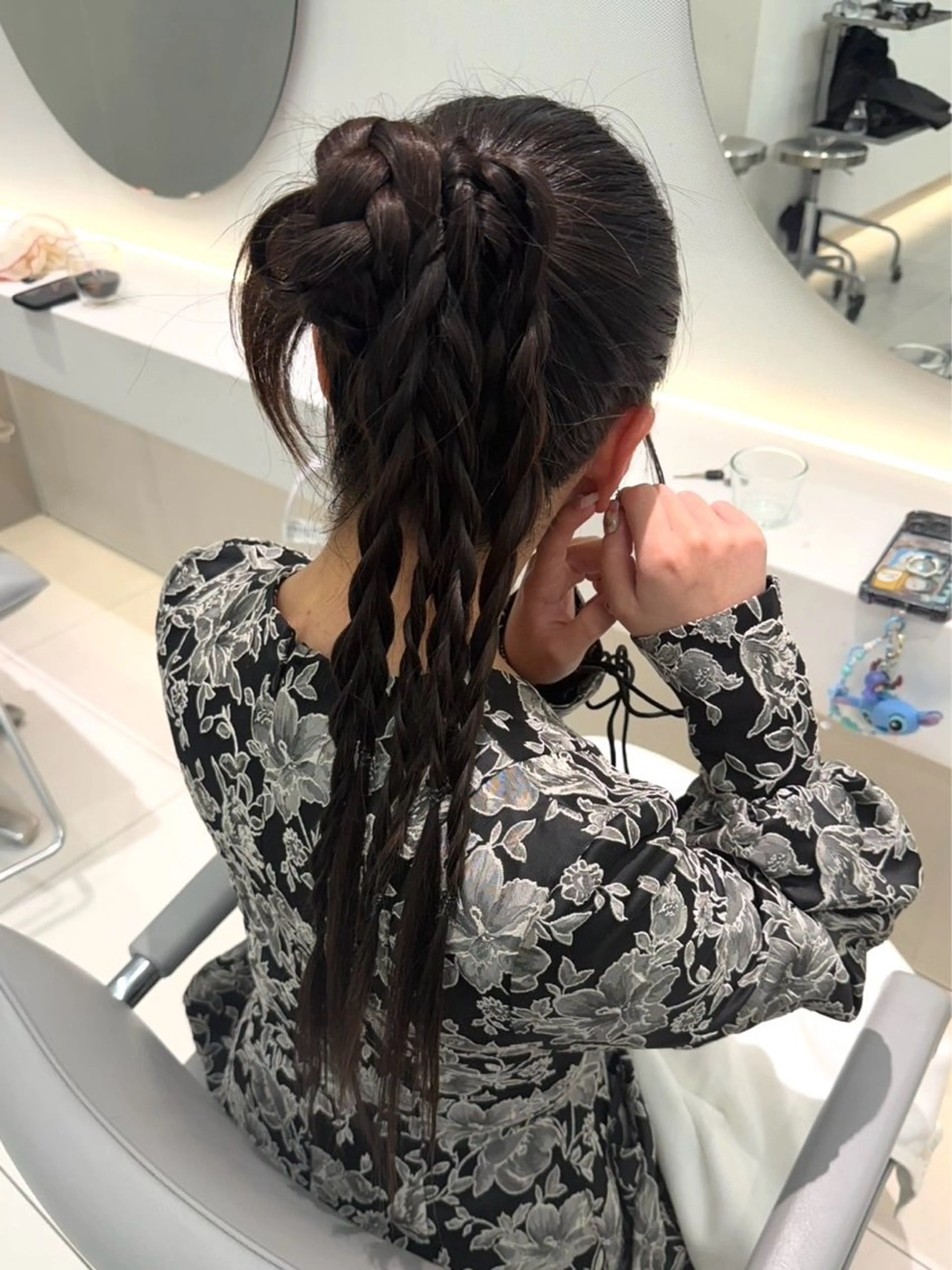 ヘアアレンジ 結婚式・ブライダル ヘアセット ヘアセット🎀耳つぼ 👂💎MONAMIのヘアスタイル