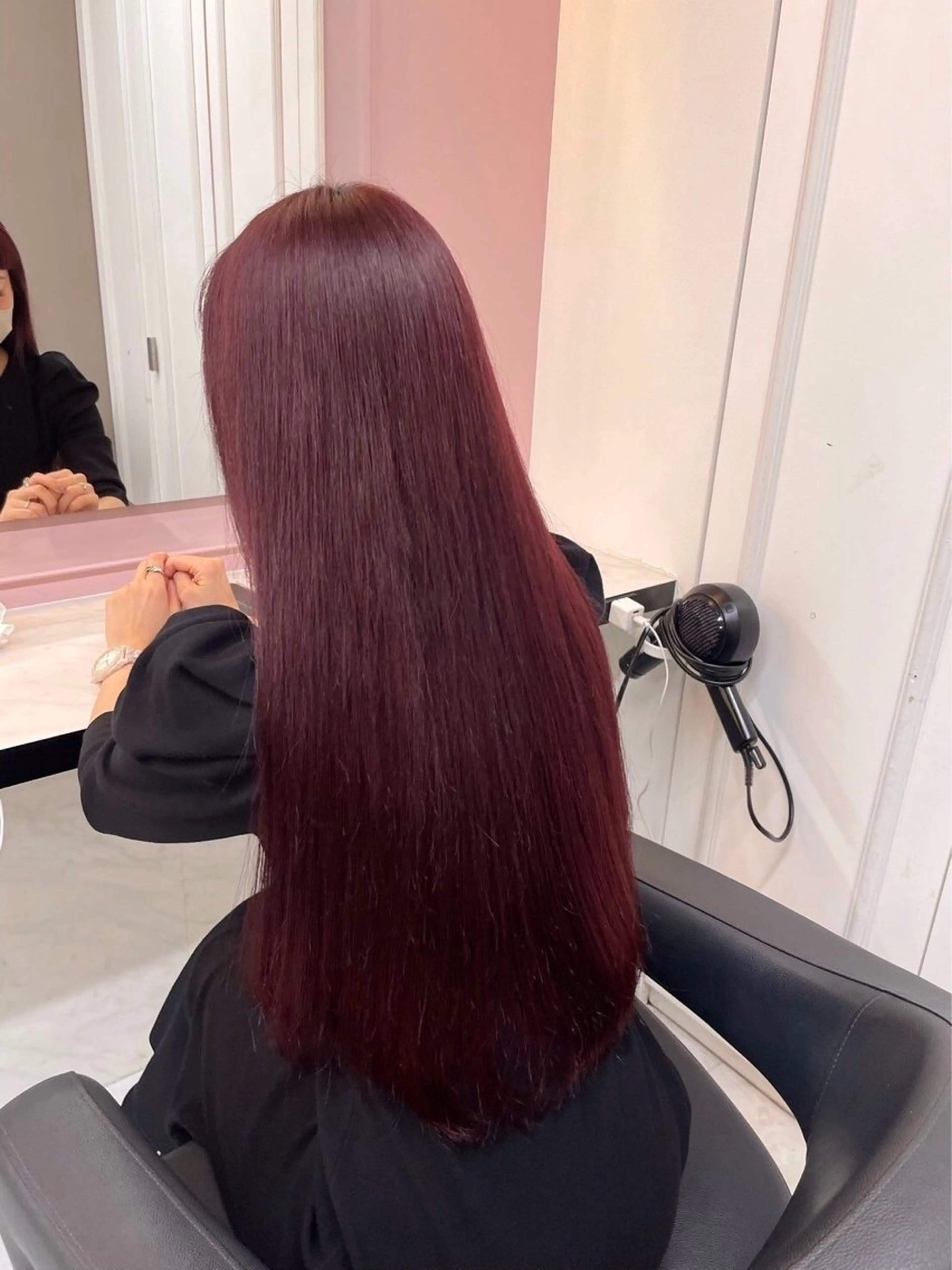 ロング カラー みう/仙台/暖色/ 艶髪/顔周りカット/のヘアスタイル