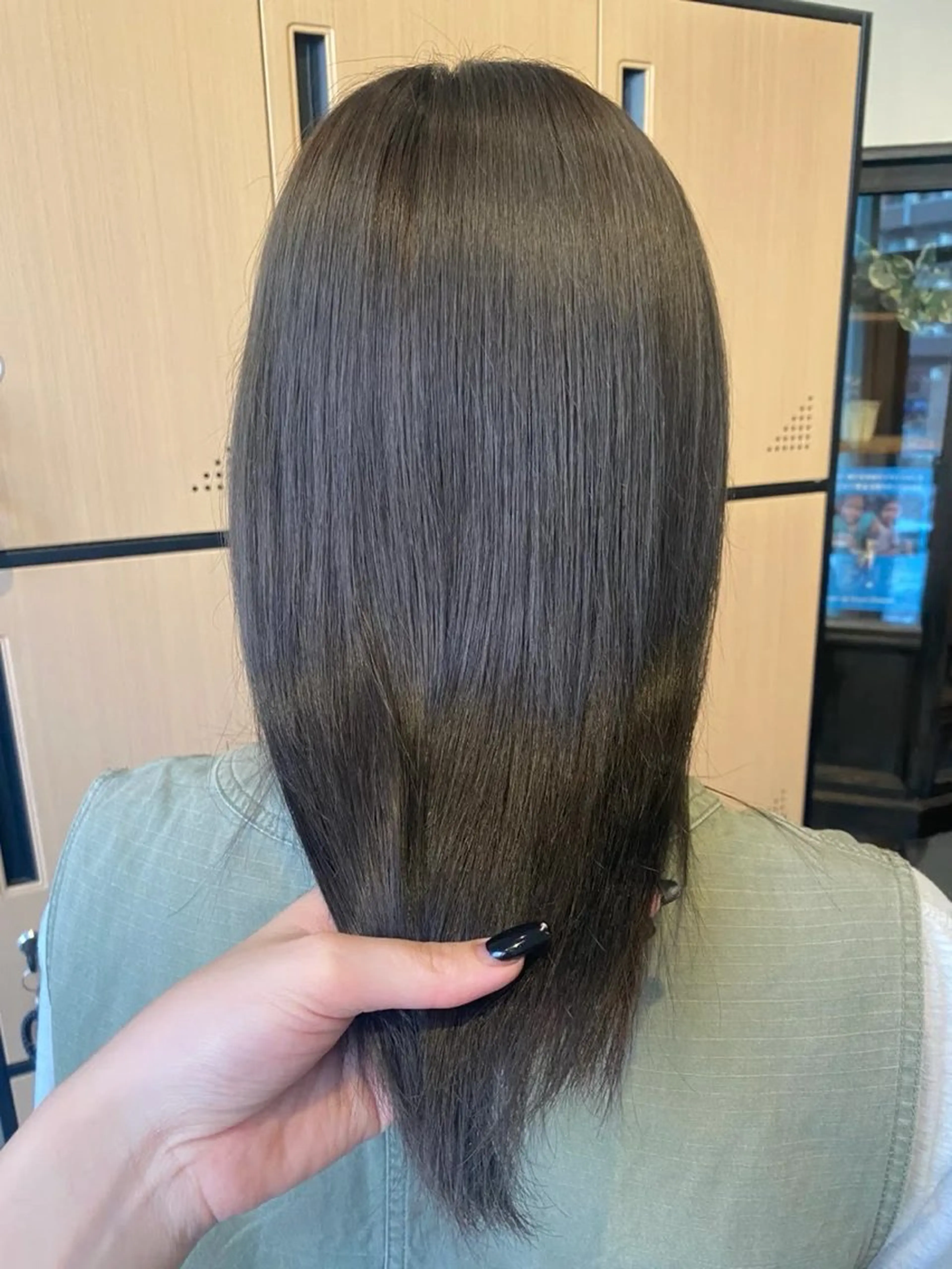 セミロング カラー カット ヘアカラー トリートメント 透明感カラー/ 小顔カット/ミヅキのヘアスタイル