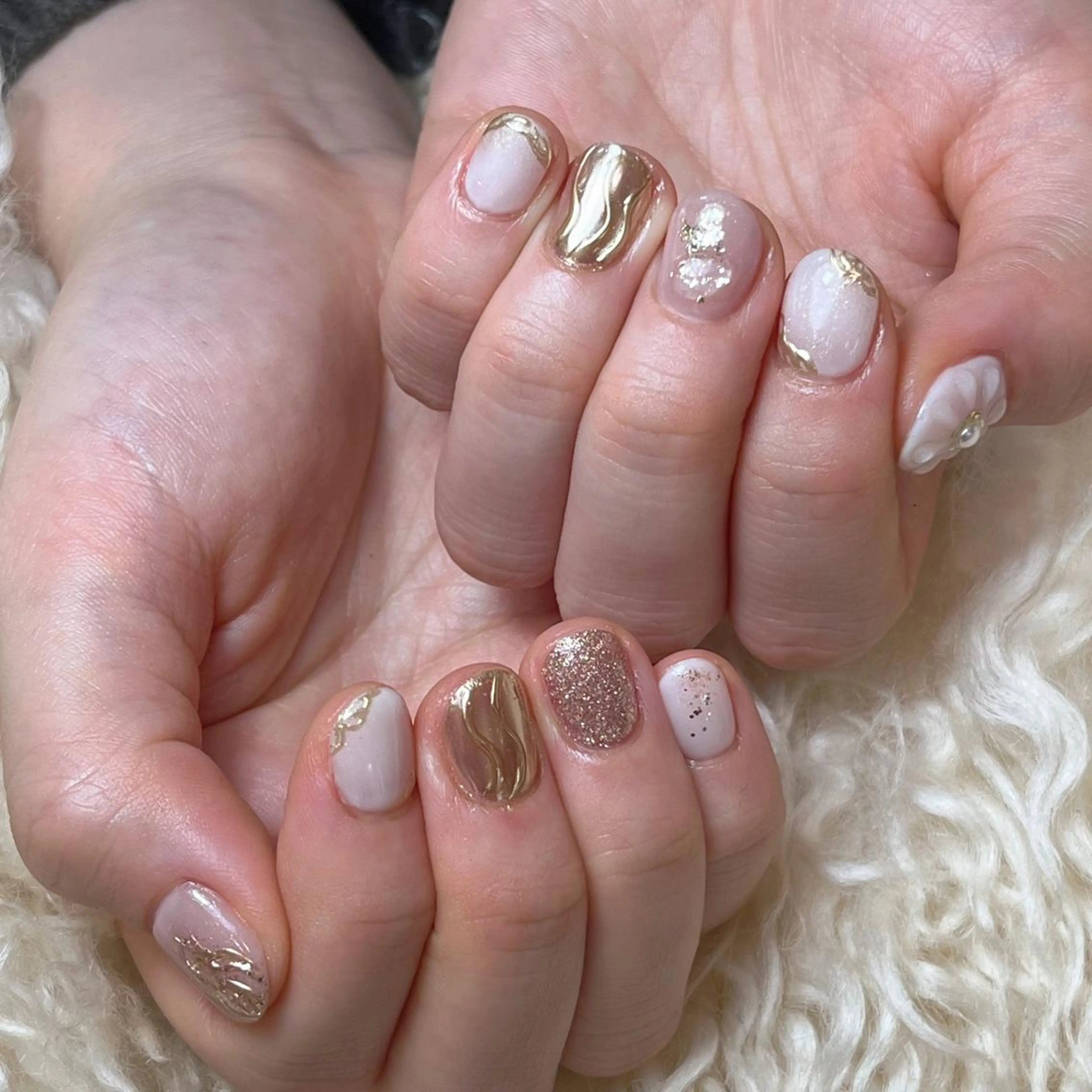 ネイル 持ち込み センター南 LEGAOSあゆみのネイルデザイン