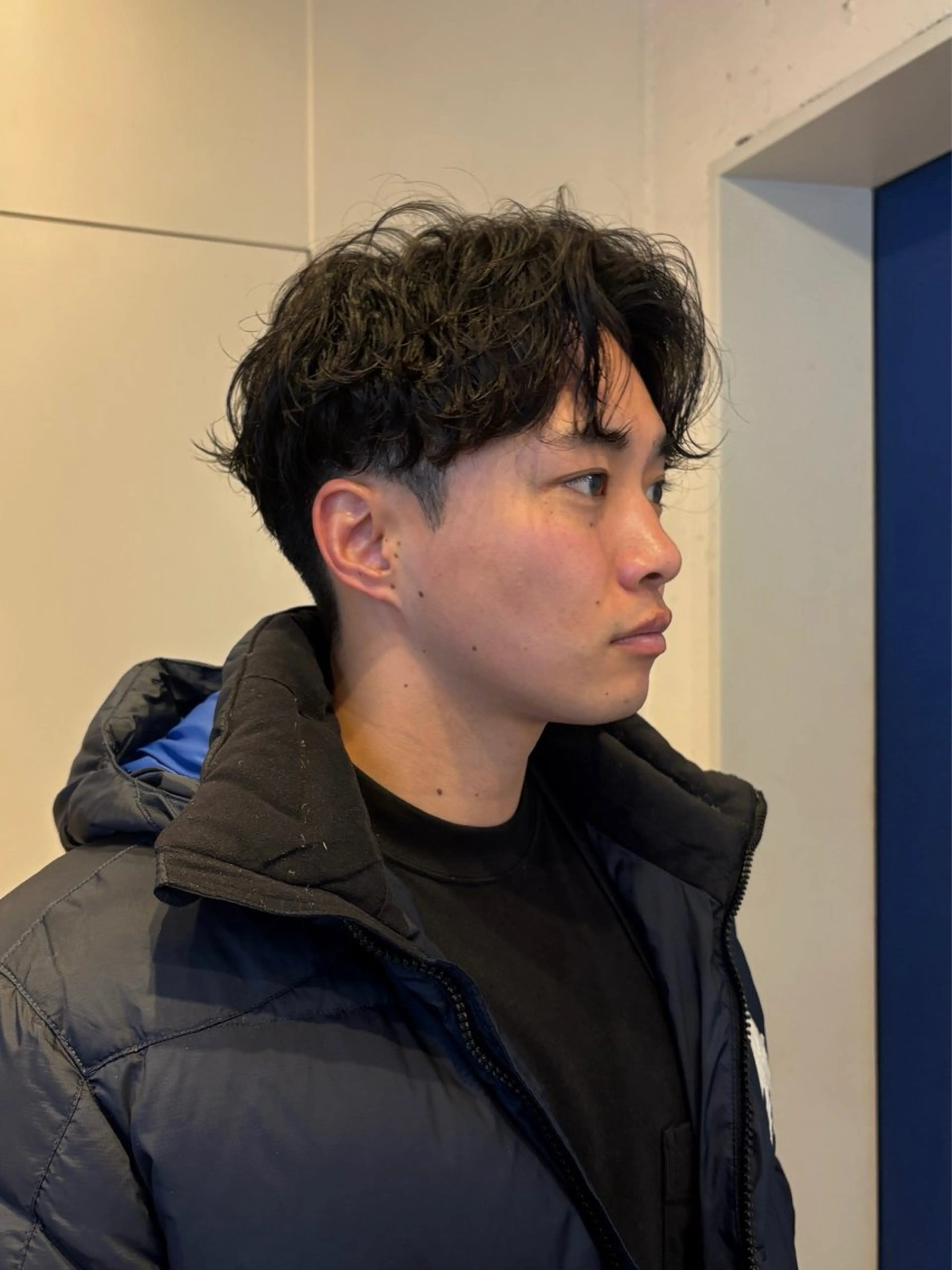 ミディアム カット パーマ トリートメント レディースカット🎀 NANAHAのヘアスタイル