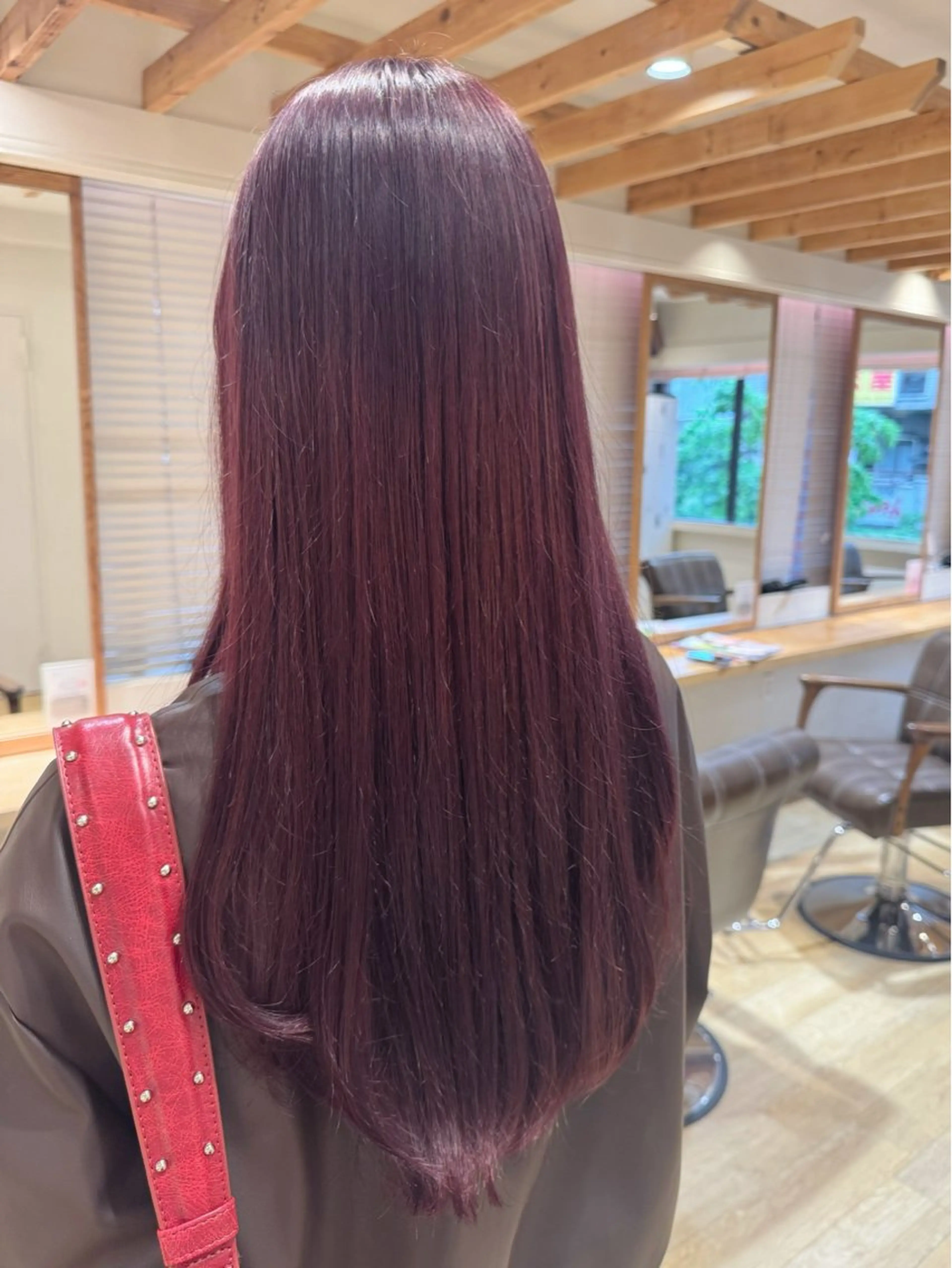 ロング カラー ヘアアレンジ 柳川瑠衣菜 EIGHT/新宿のヘアスタイル