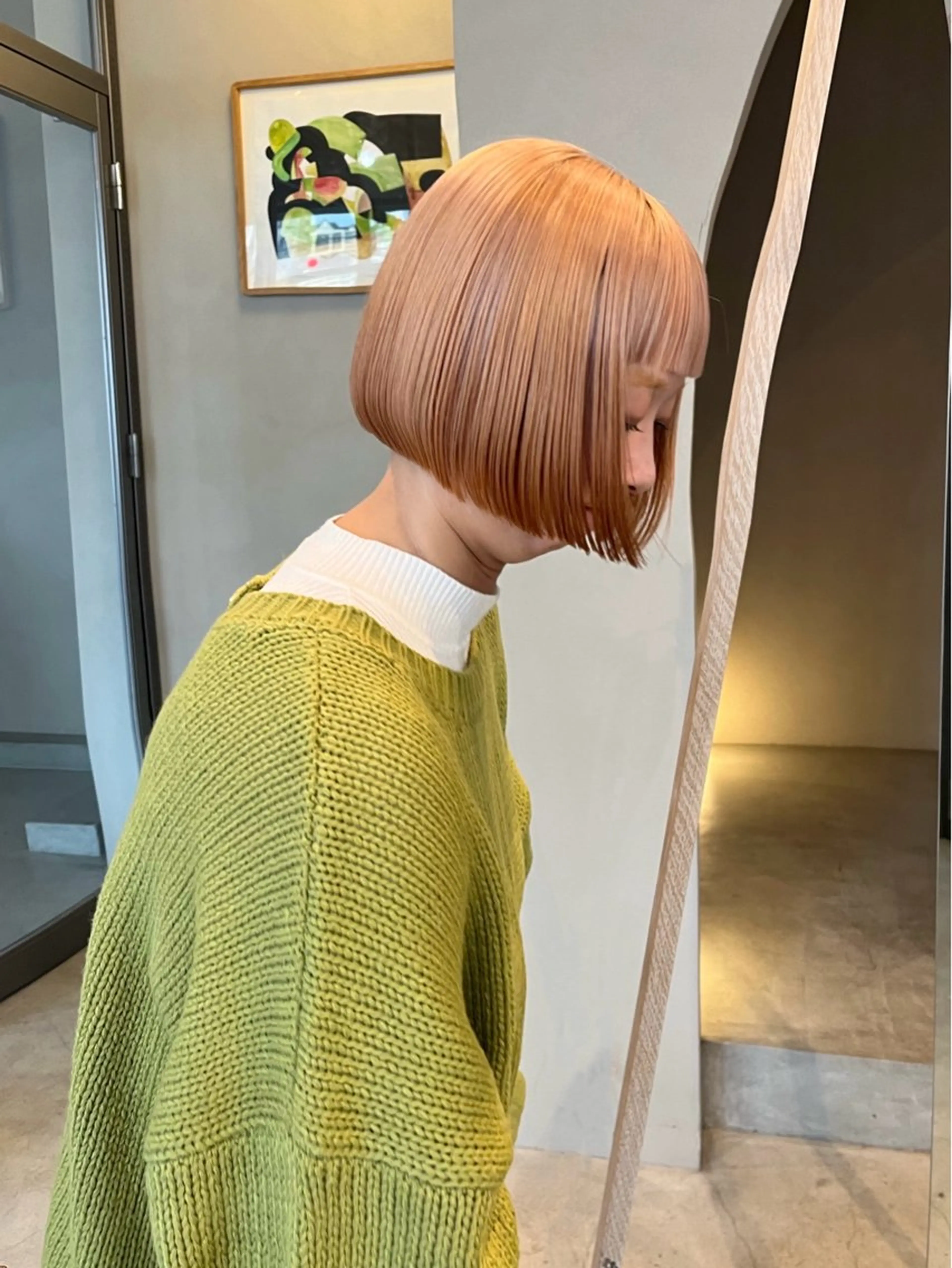 ショート 本常 七夕のヘアスタイル