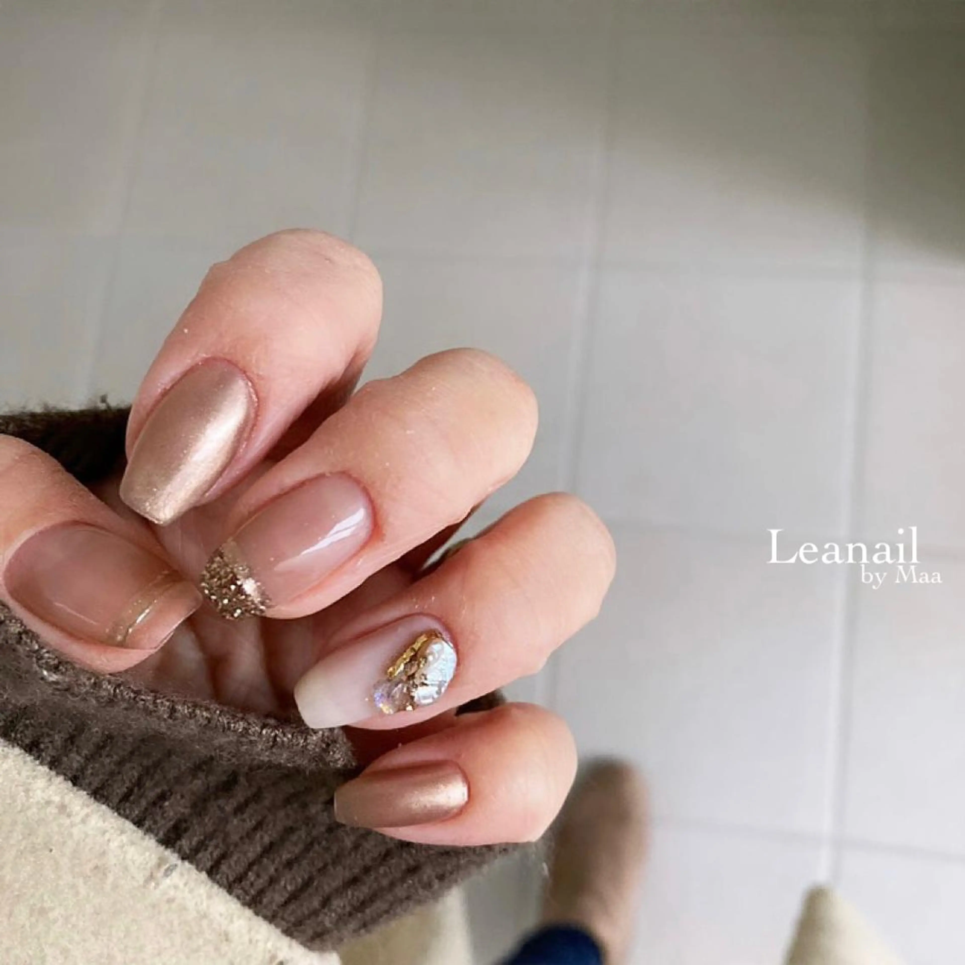 ネイル private_ salon.Leaのネイルデザイン