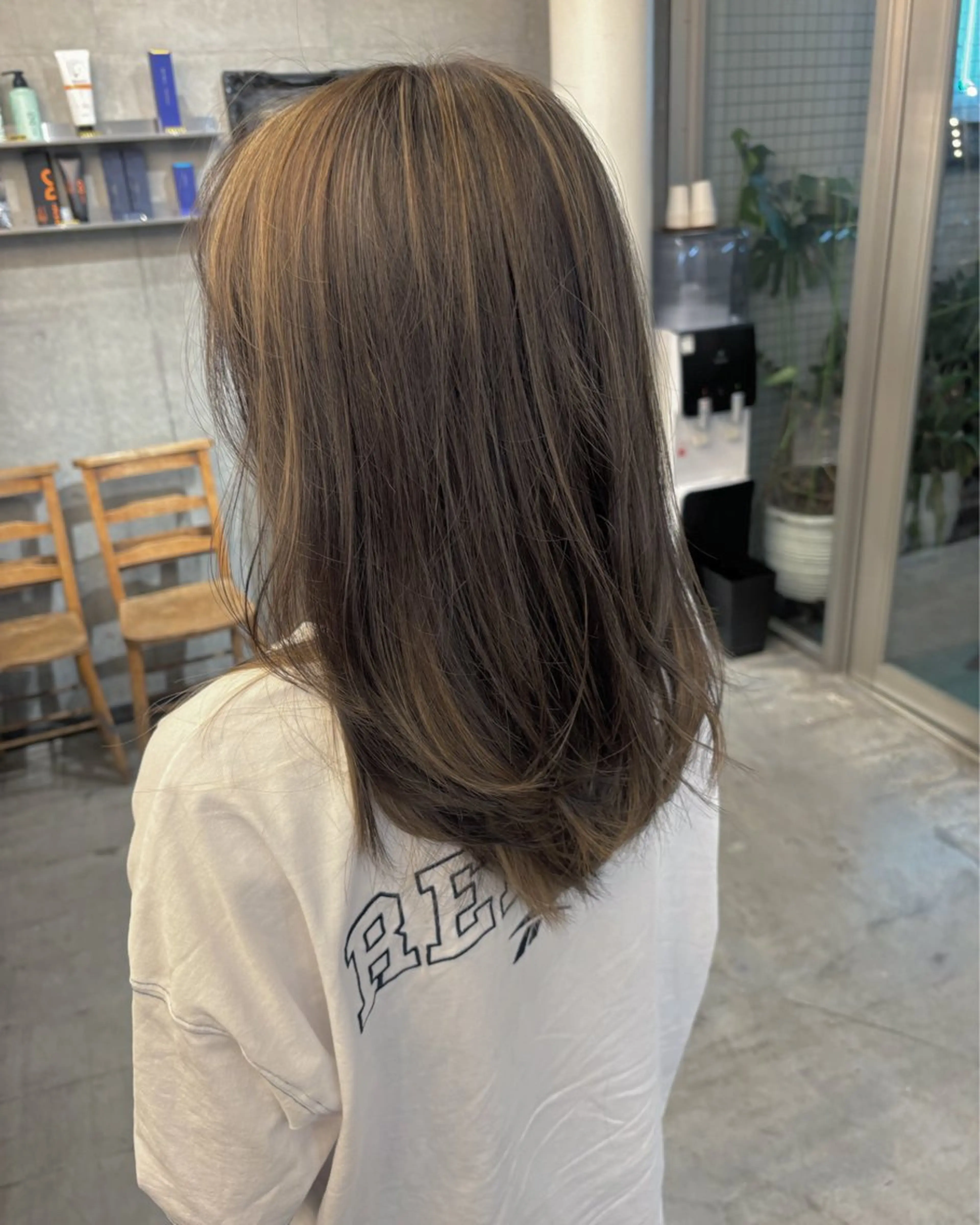 セミロング レイヤーカット レイヤー/パーマ sHOTAのヘアスタイル