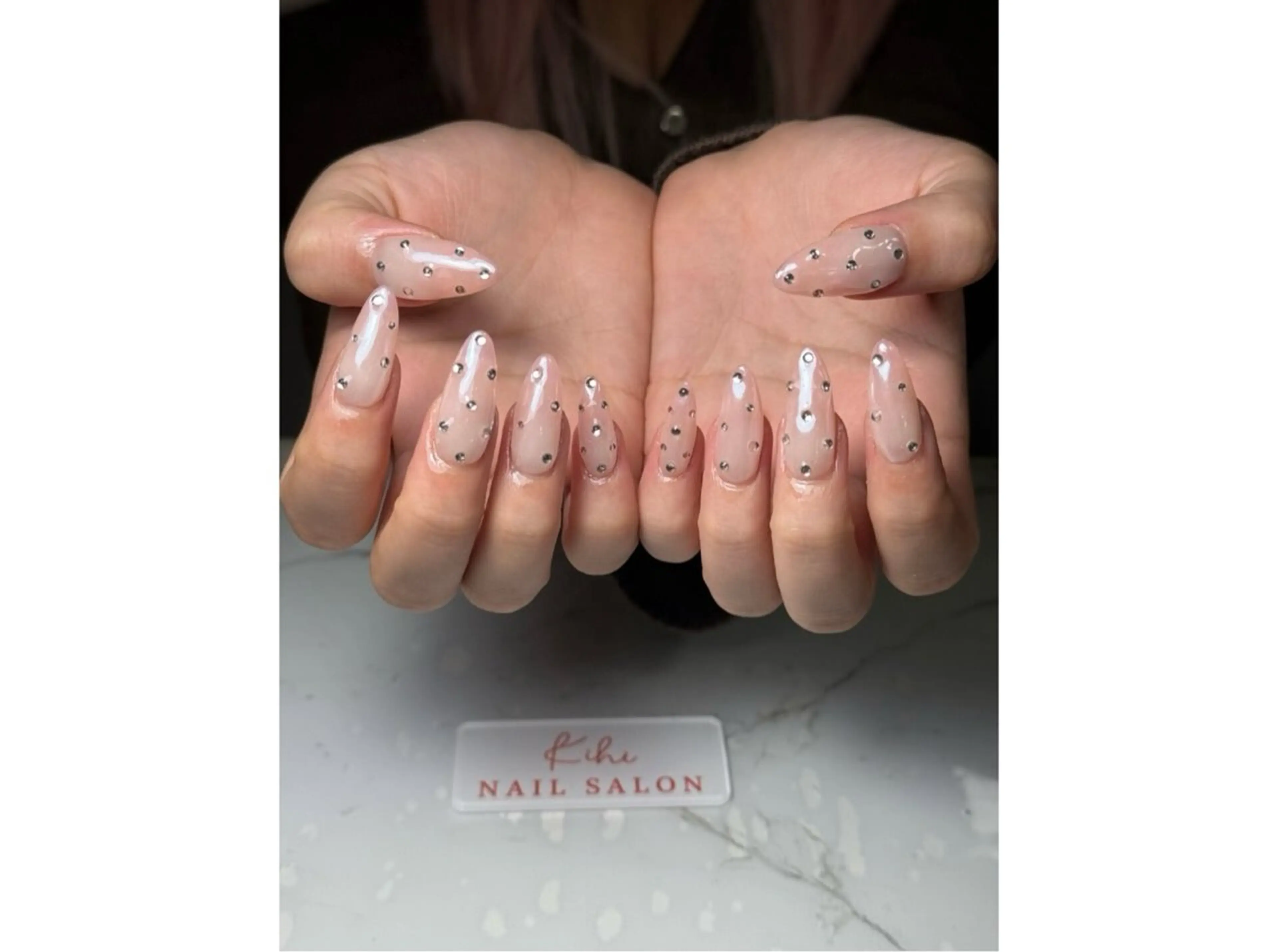 ネイル アートネイル ジェルネイル キラキラネイル 韓国ネイル スカルプネイル ハンドネイル 清水 ユナのネイルデザイン